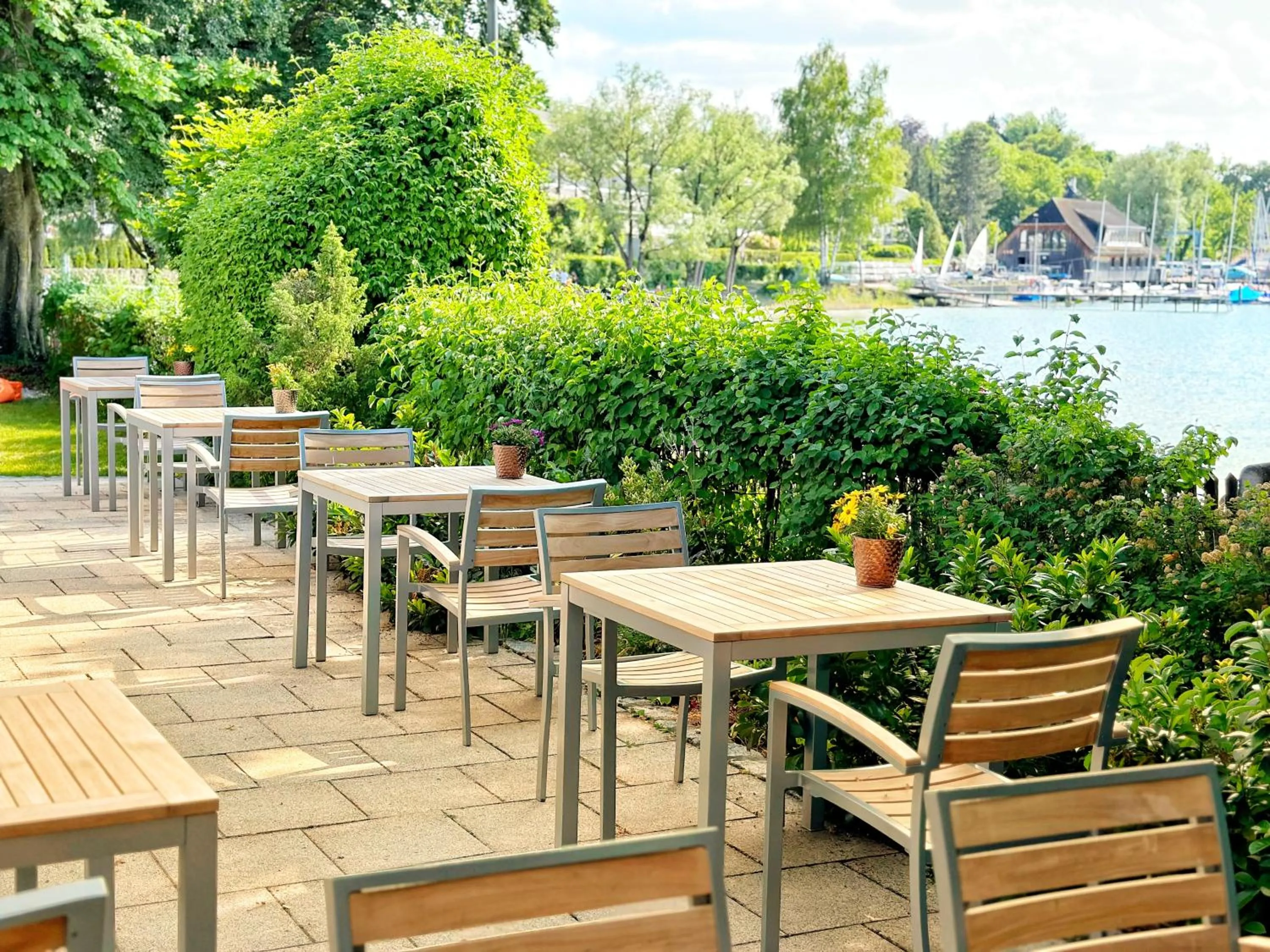 Seating area in Seespitz Gästehaus