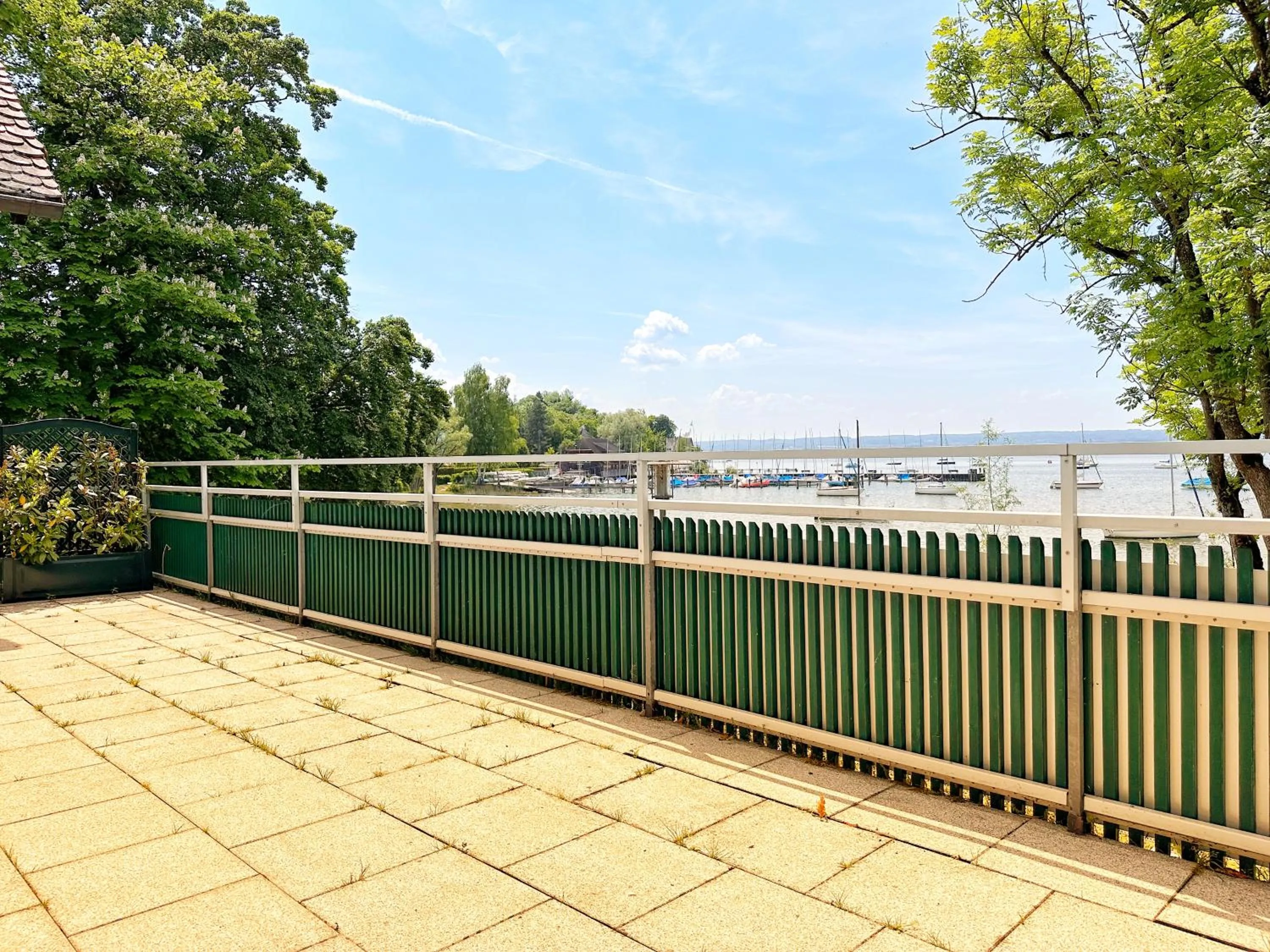 Balcony/Terrace in Seespitz Gästehaus