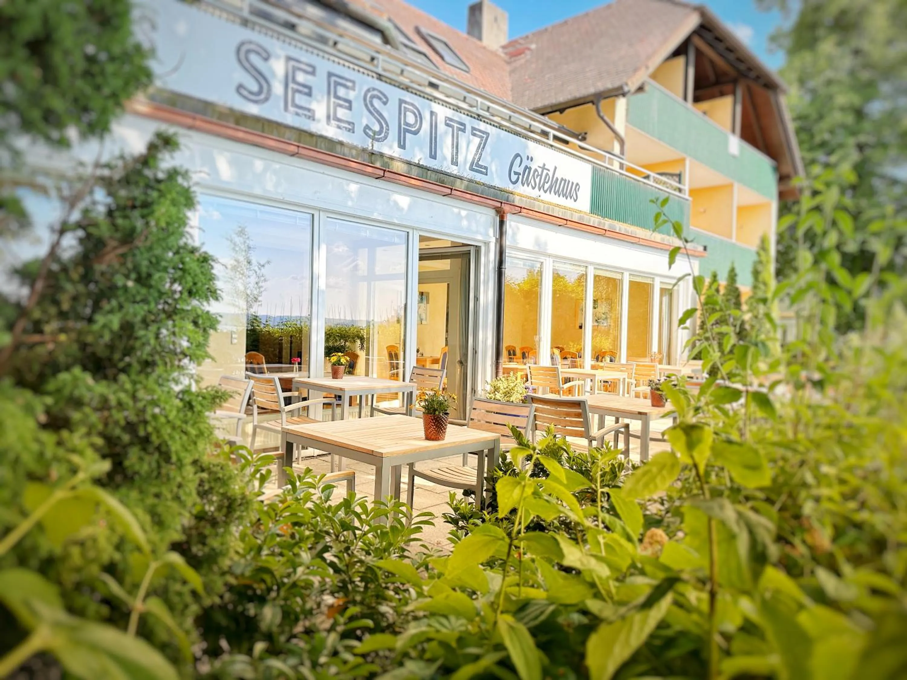 Seating area in Seespitz Gästehaus
