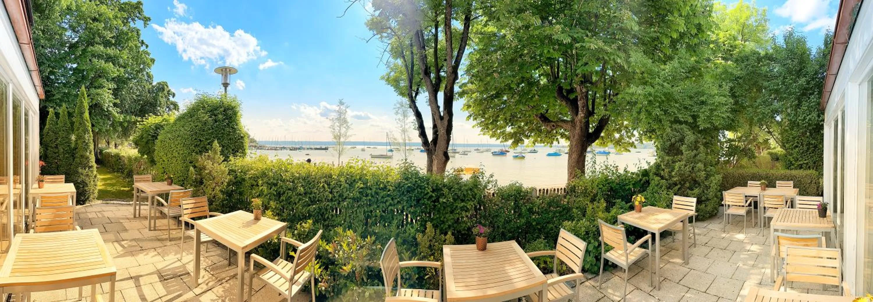 Seating area in Seespitz Gästehaus