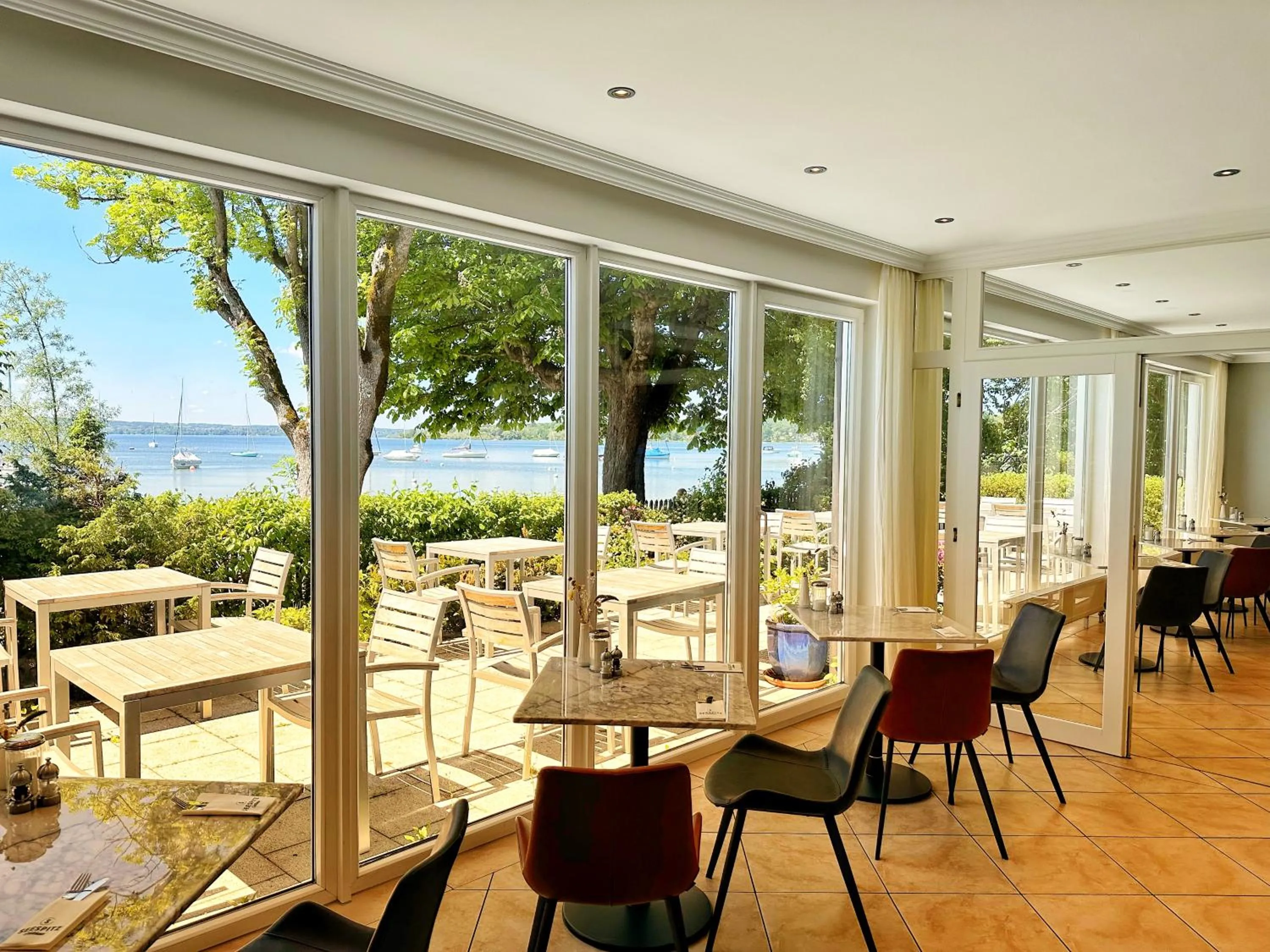 Restaurant/places to eat in Seespitz Gästehaus