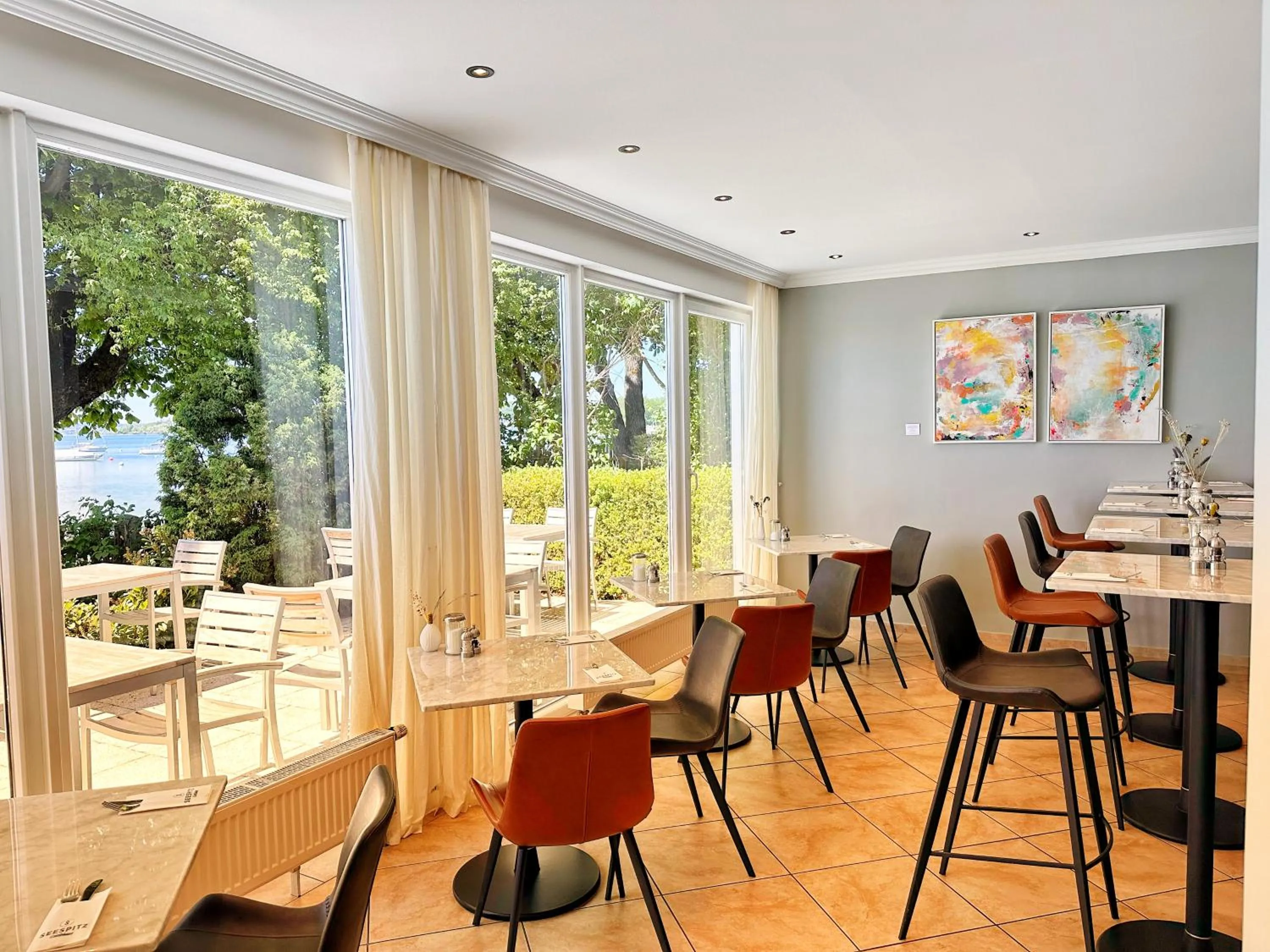 Dining area in Seespitz Gästehaus