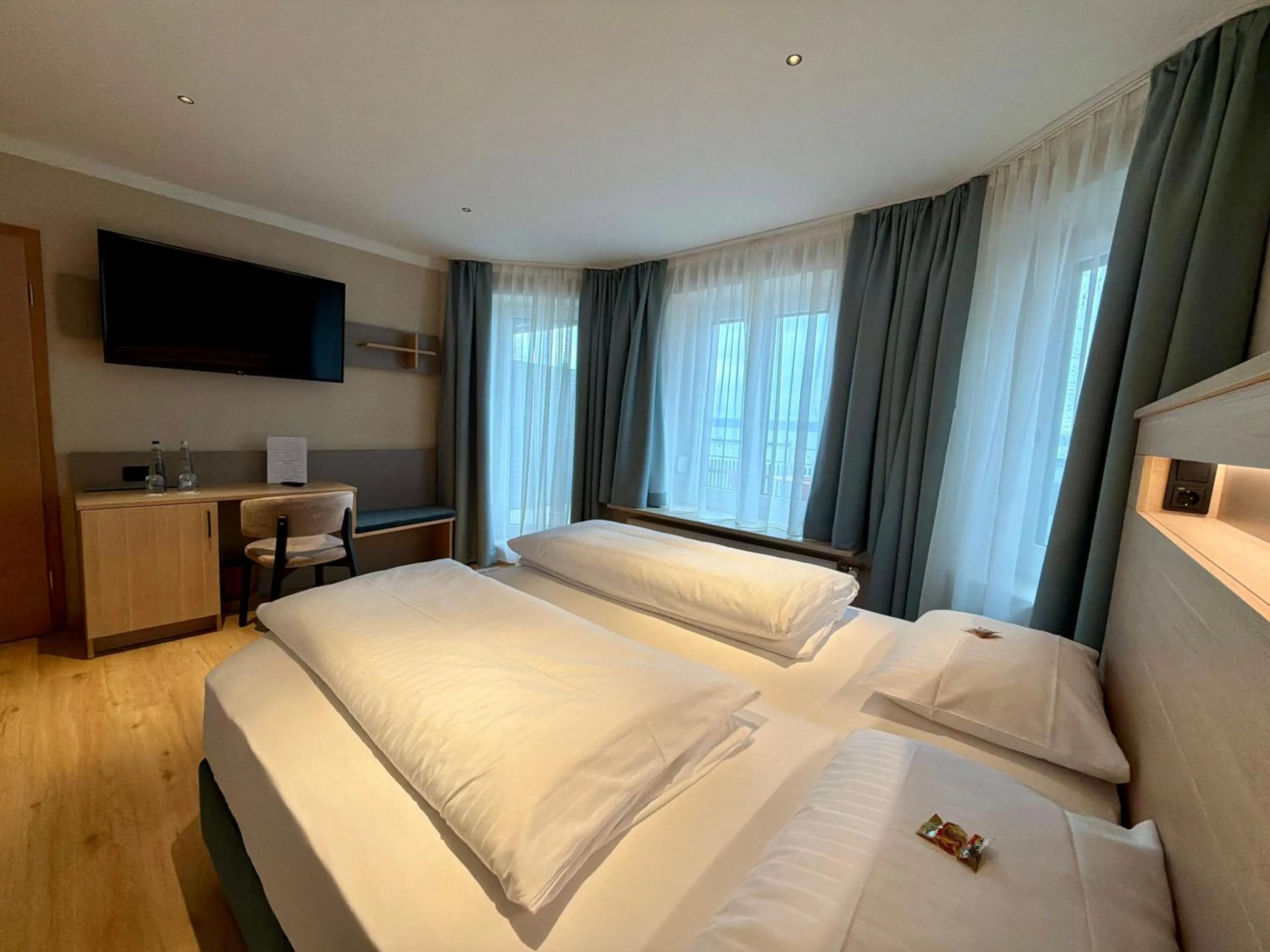 Bed in Seespitz Gästehaus