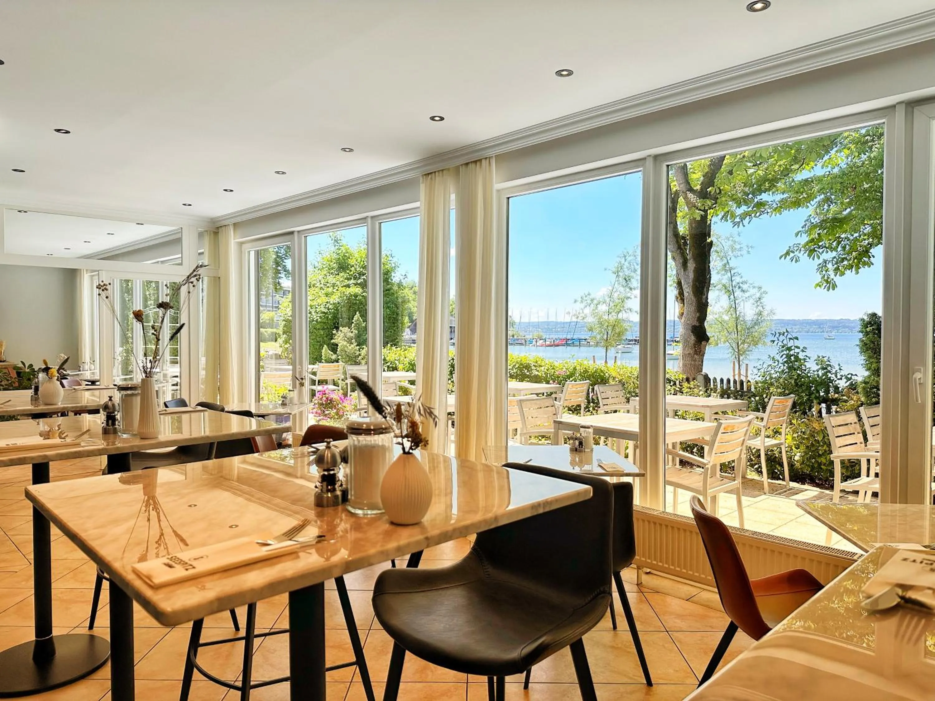 Restaurant/places to eat in Seespitz Gästehaus