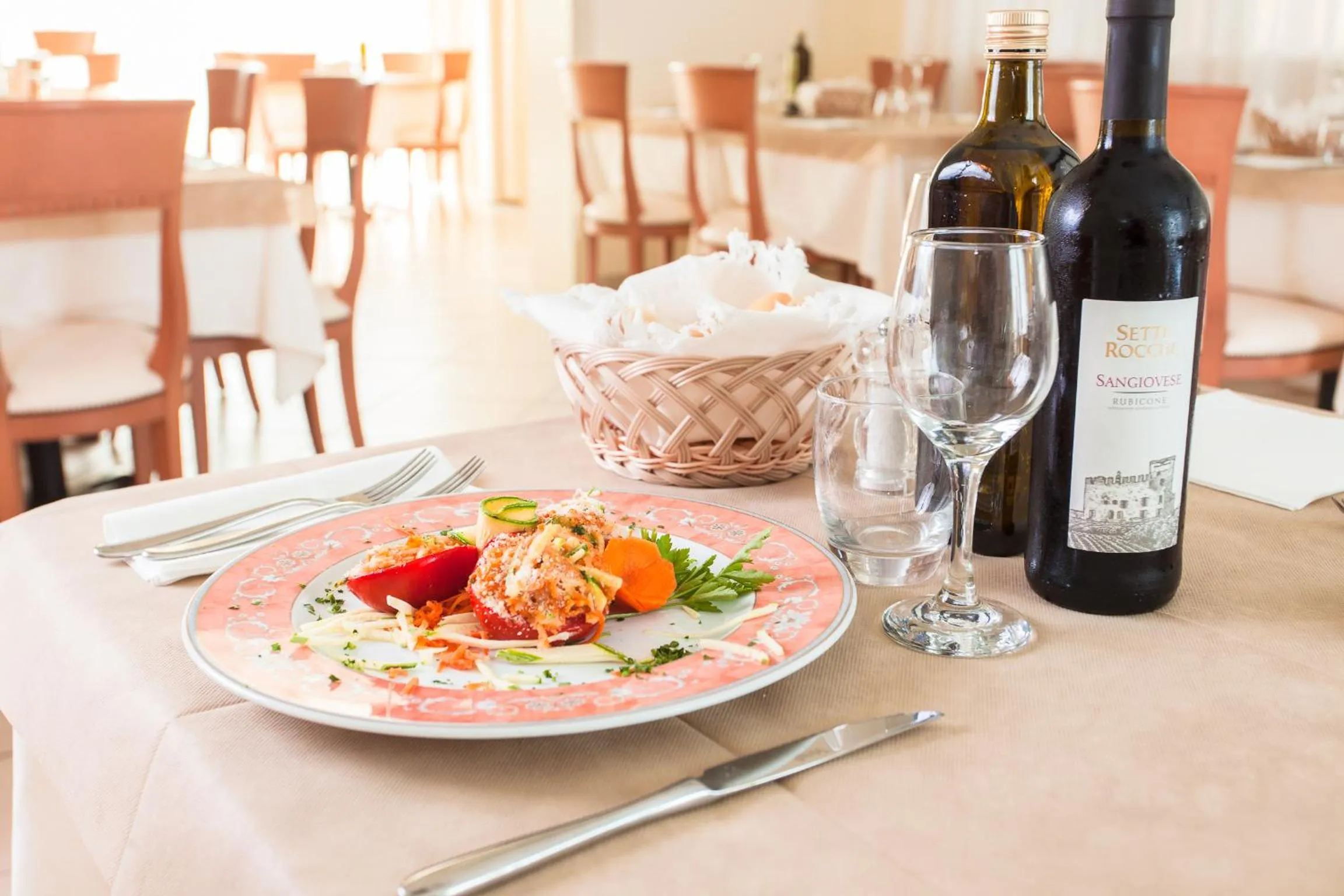 Food close-up in Hotel De La Ville
