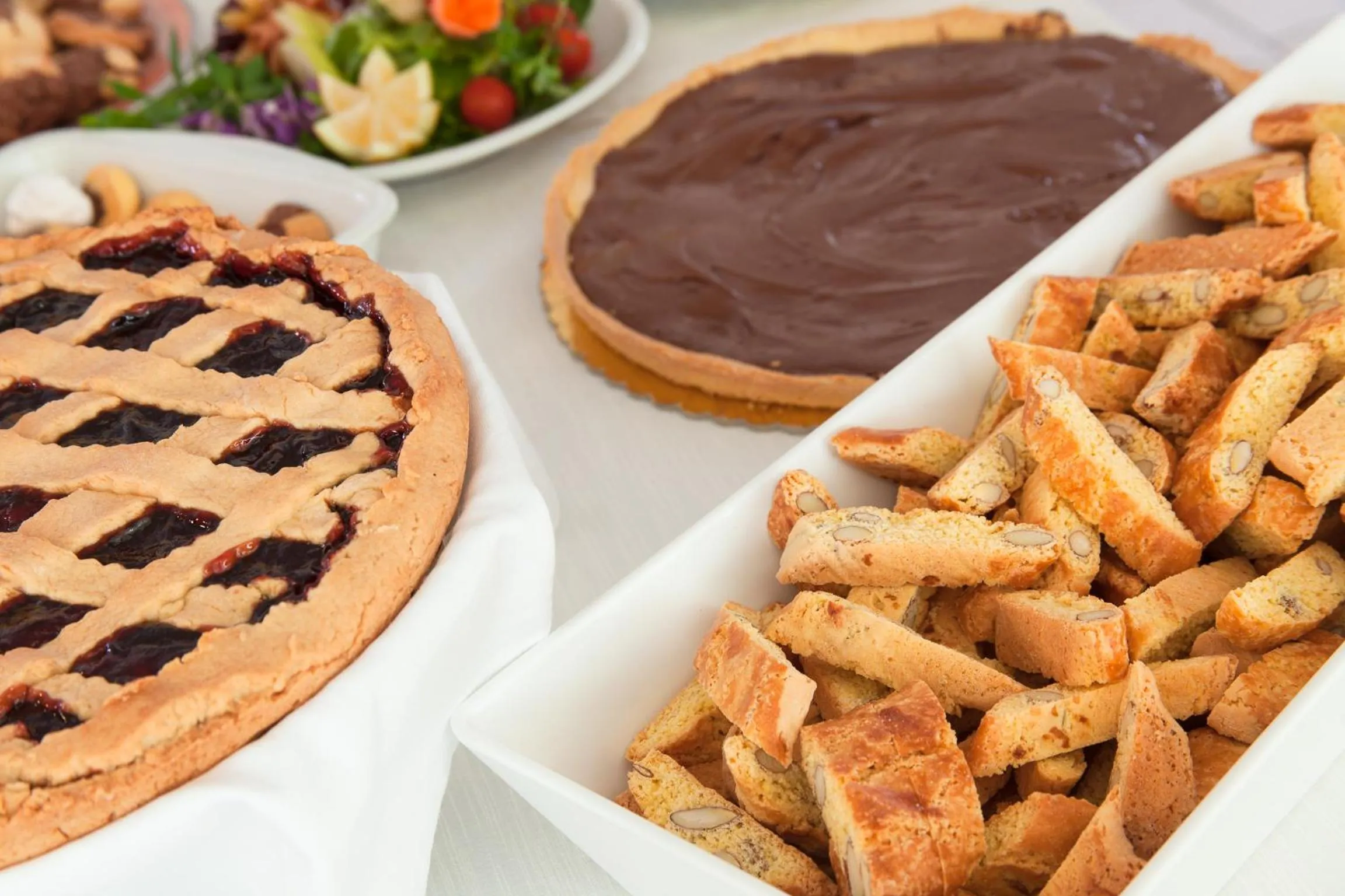 Food close-up in Hotel De La Ville