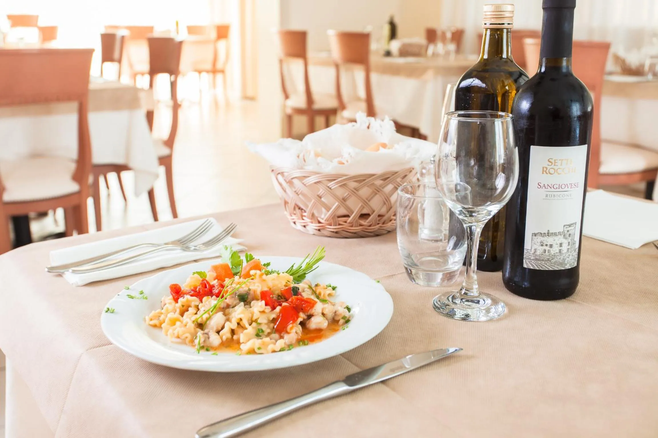 Food close-up in Hotel De La Ville