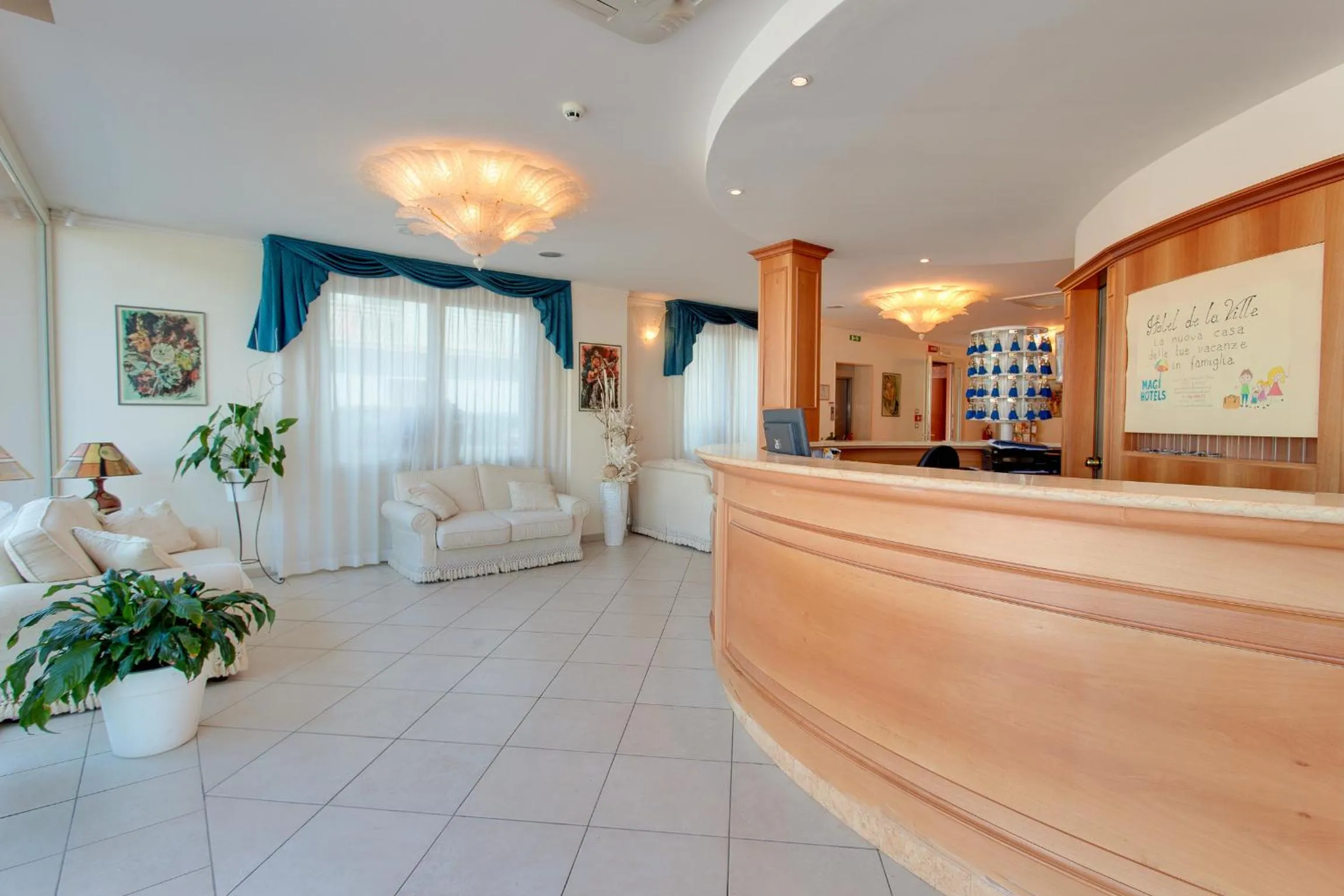 Lobby or reception in Hotel De La Ville