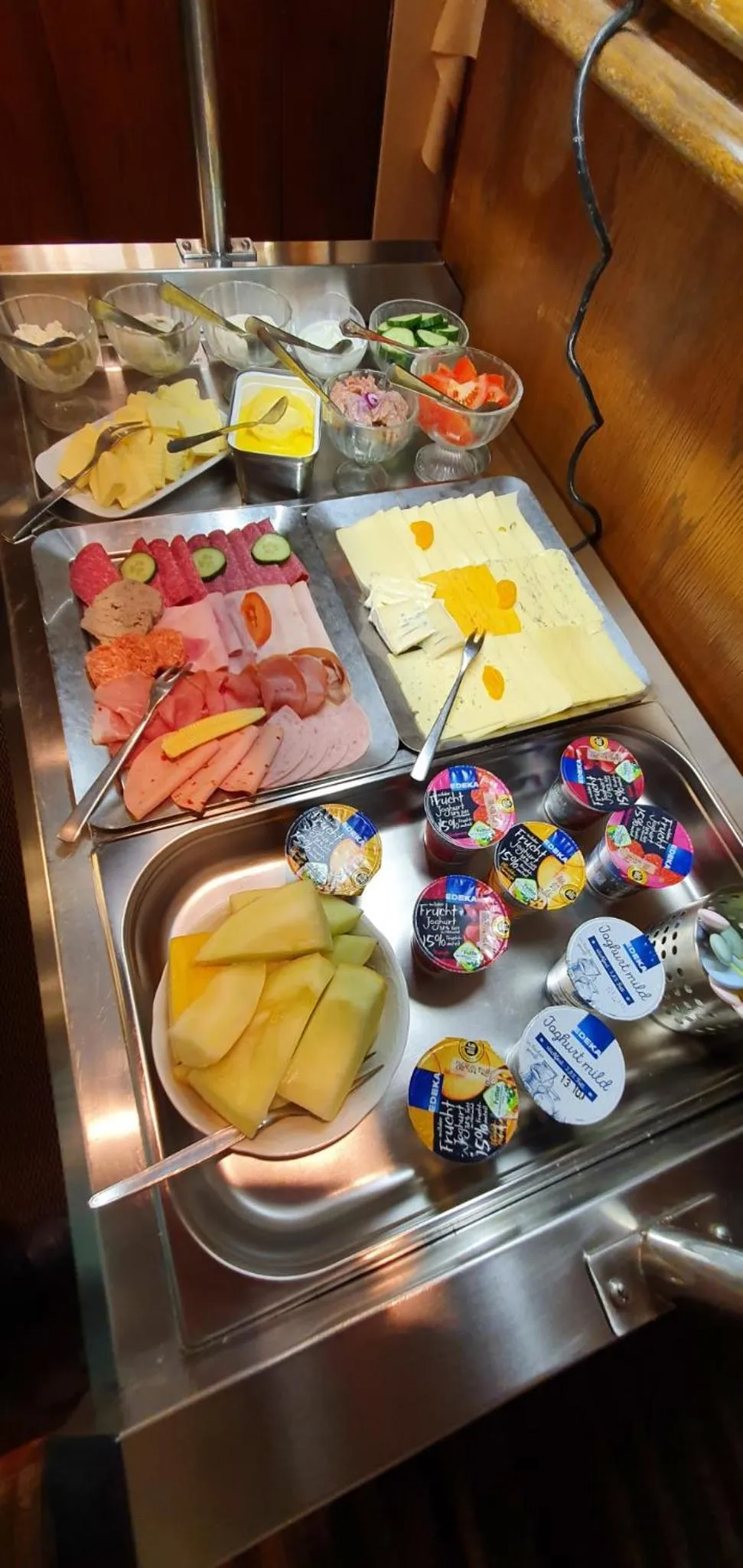 Buffet breakfast in Heidehotel Anna