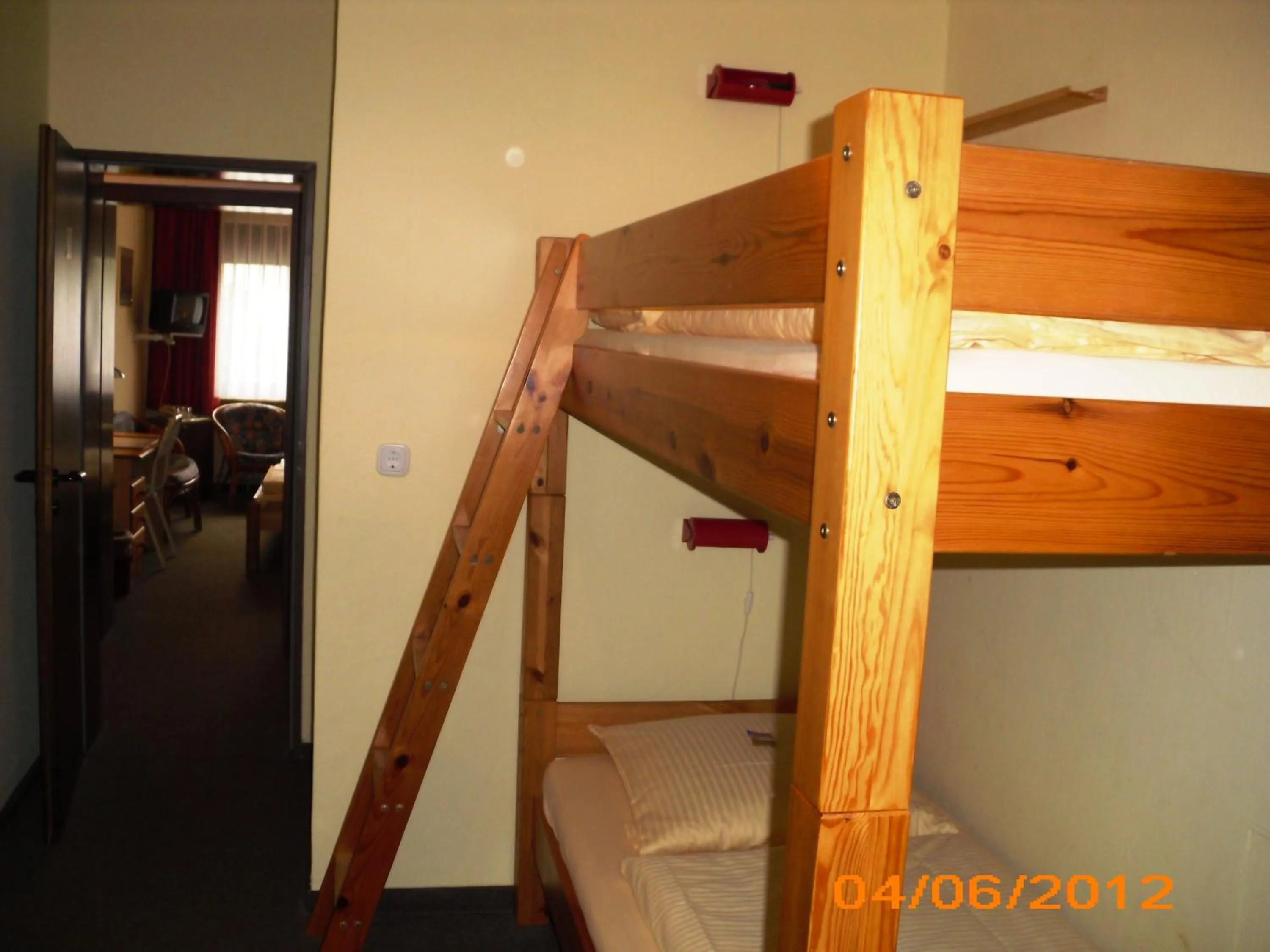 Bed in Heidehotel Anna