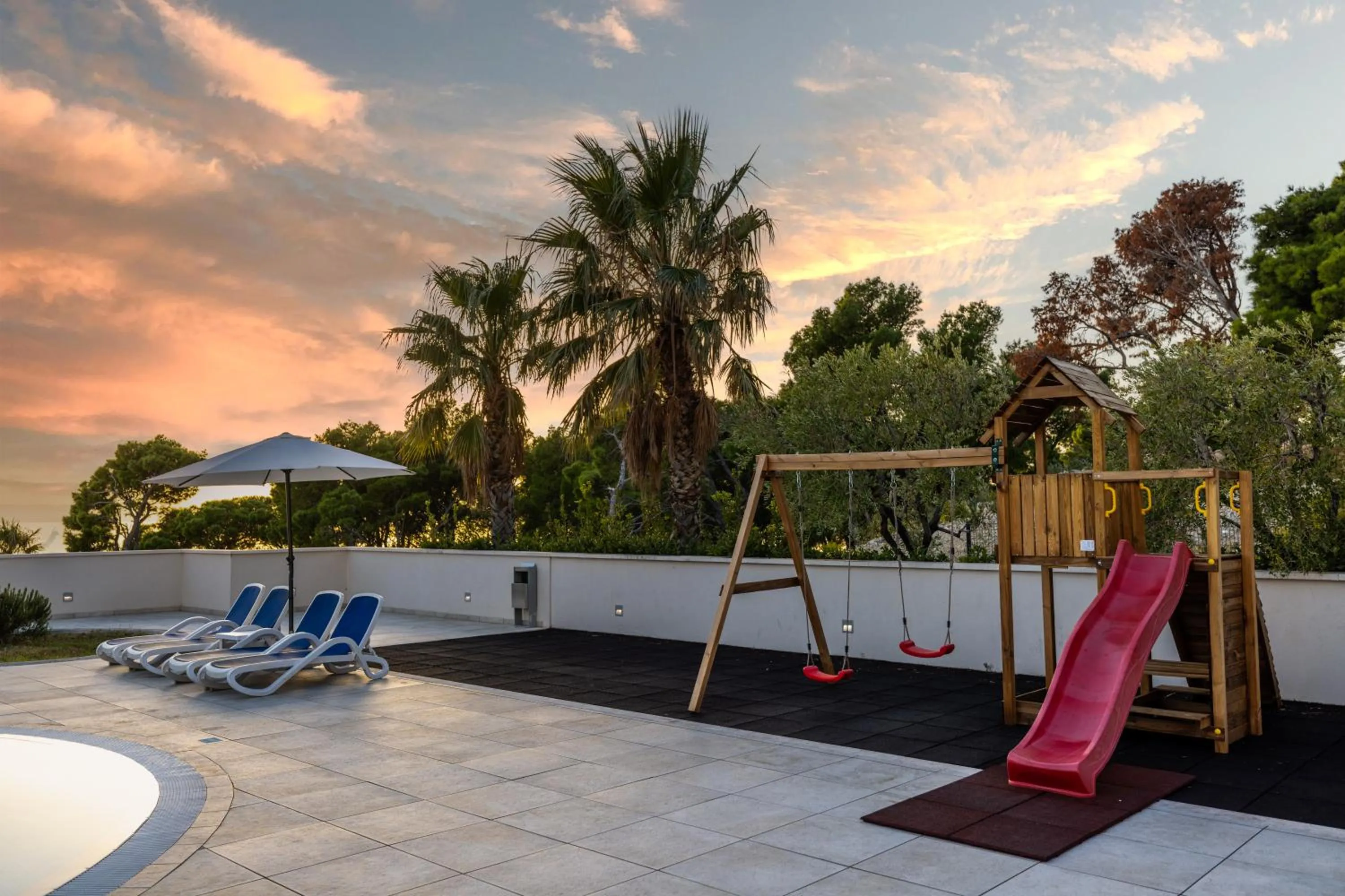Children play ground in Romana Beach Resort