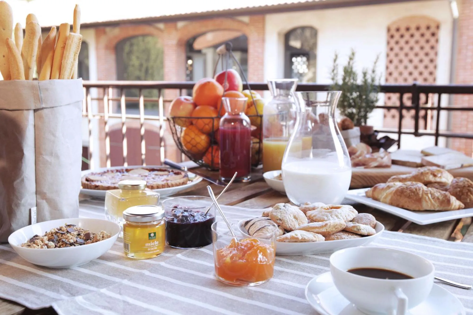 Food and drinks in La Corte e l'Uva