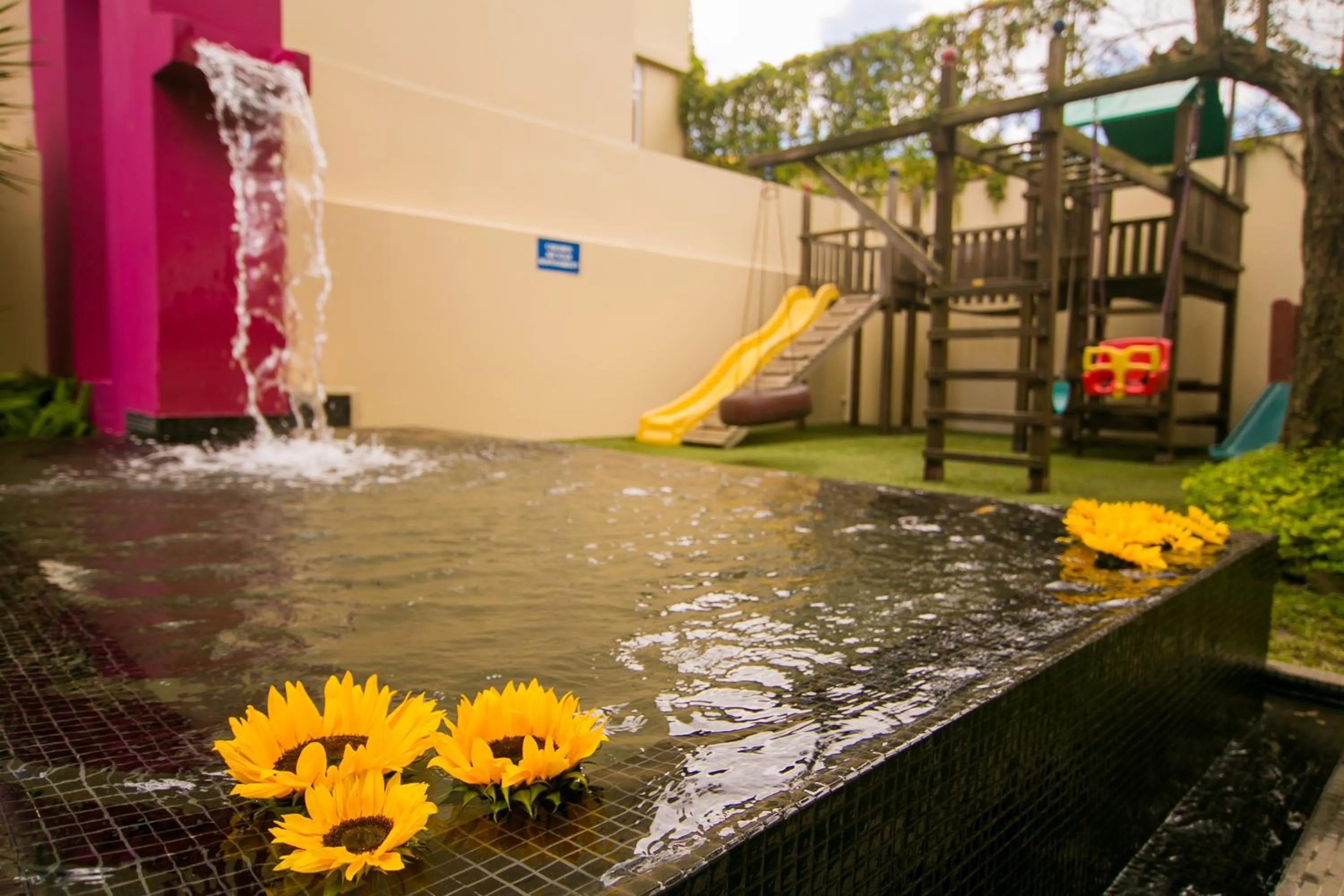 Children play ground in Apart-Hotel Casa Serena