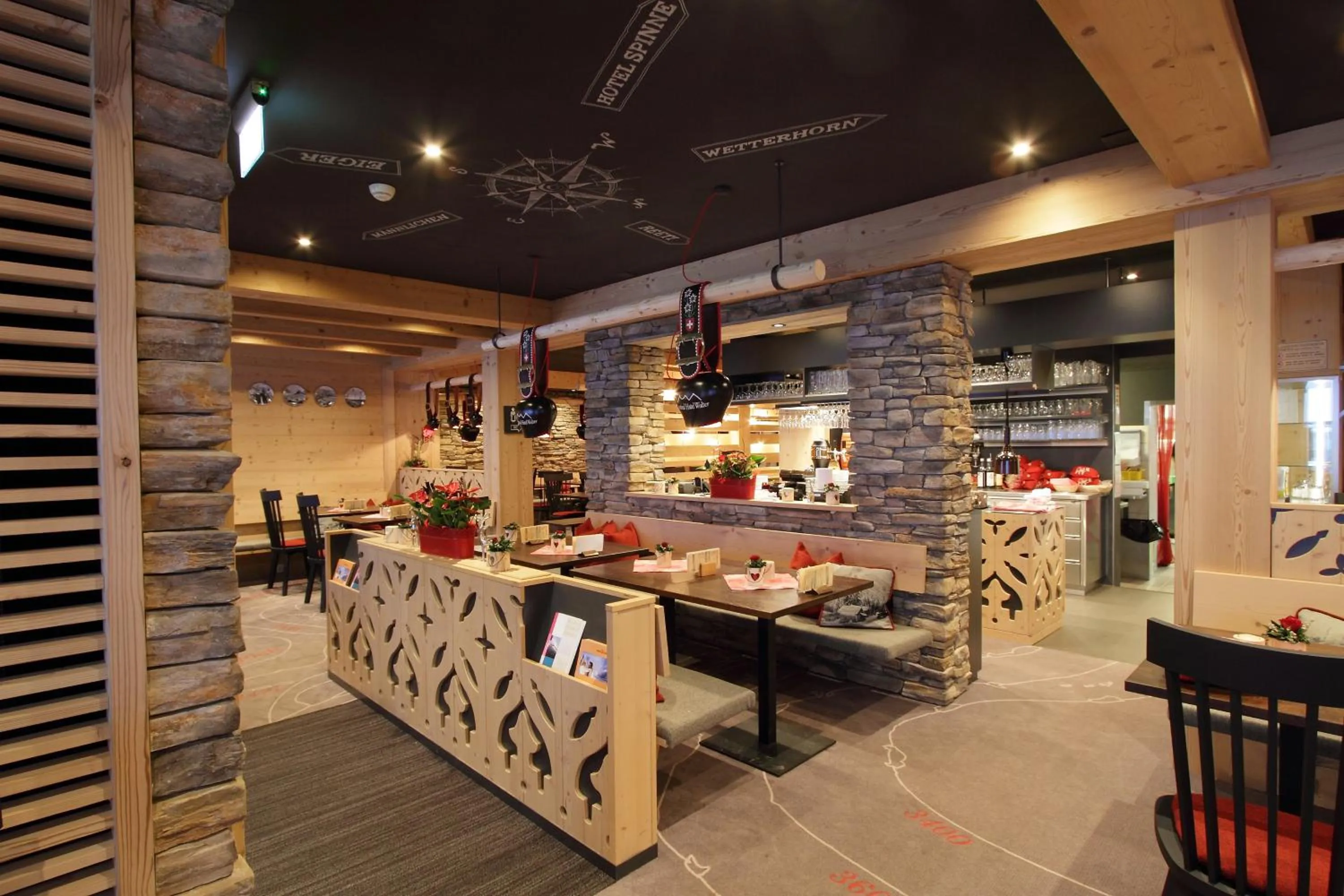 Restaurant/places to eat in Hotel Central Wolter - Grindelwald