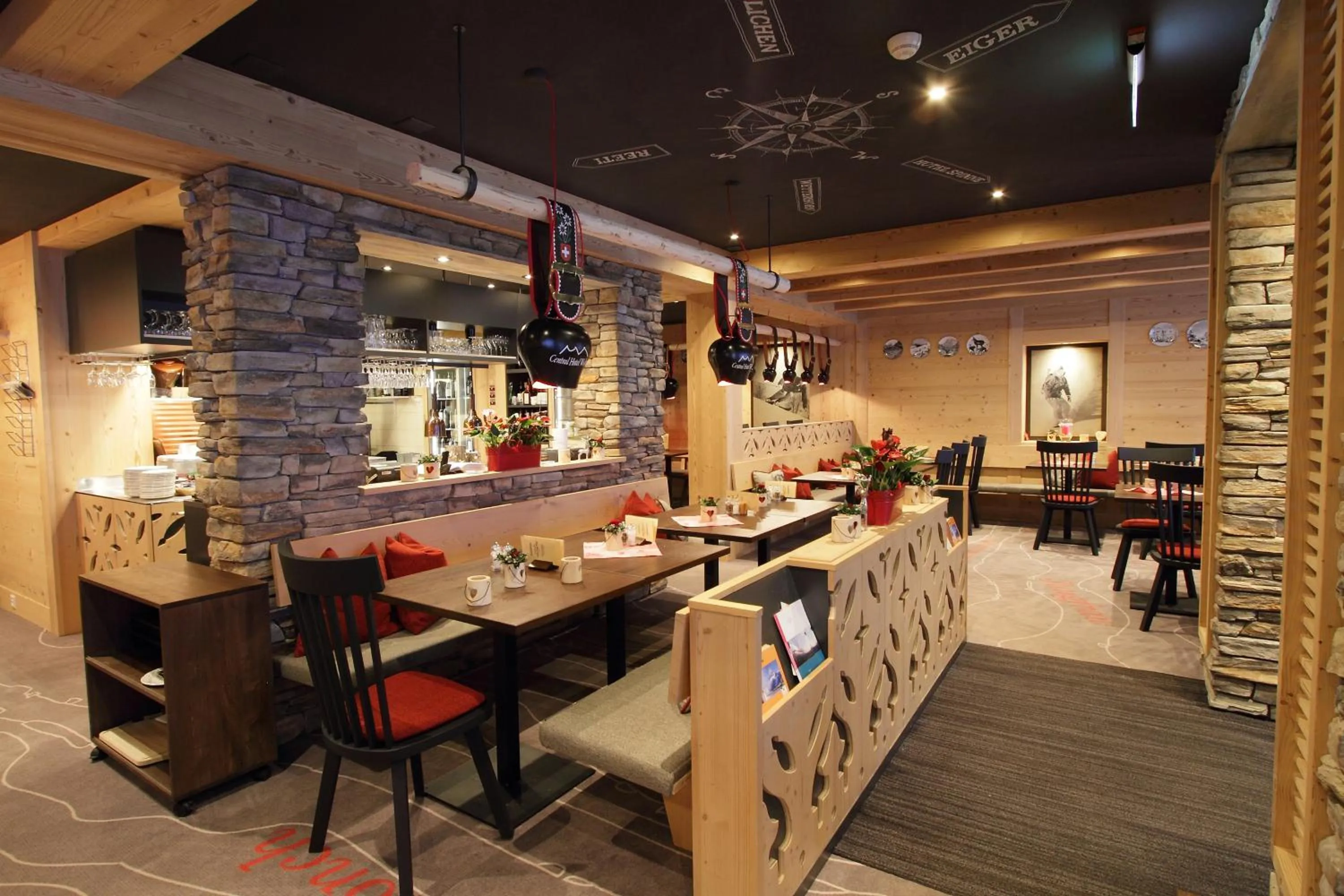 Restaurant/places to eat in Hotel Central Wolter - Grindelwald
