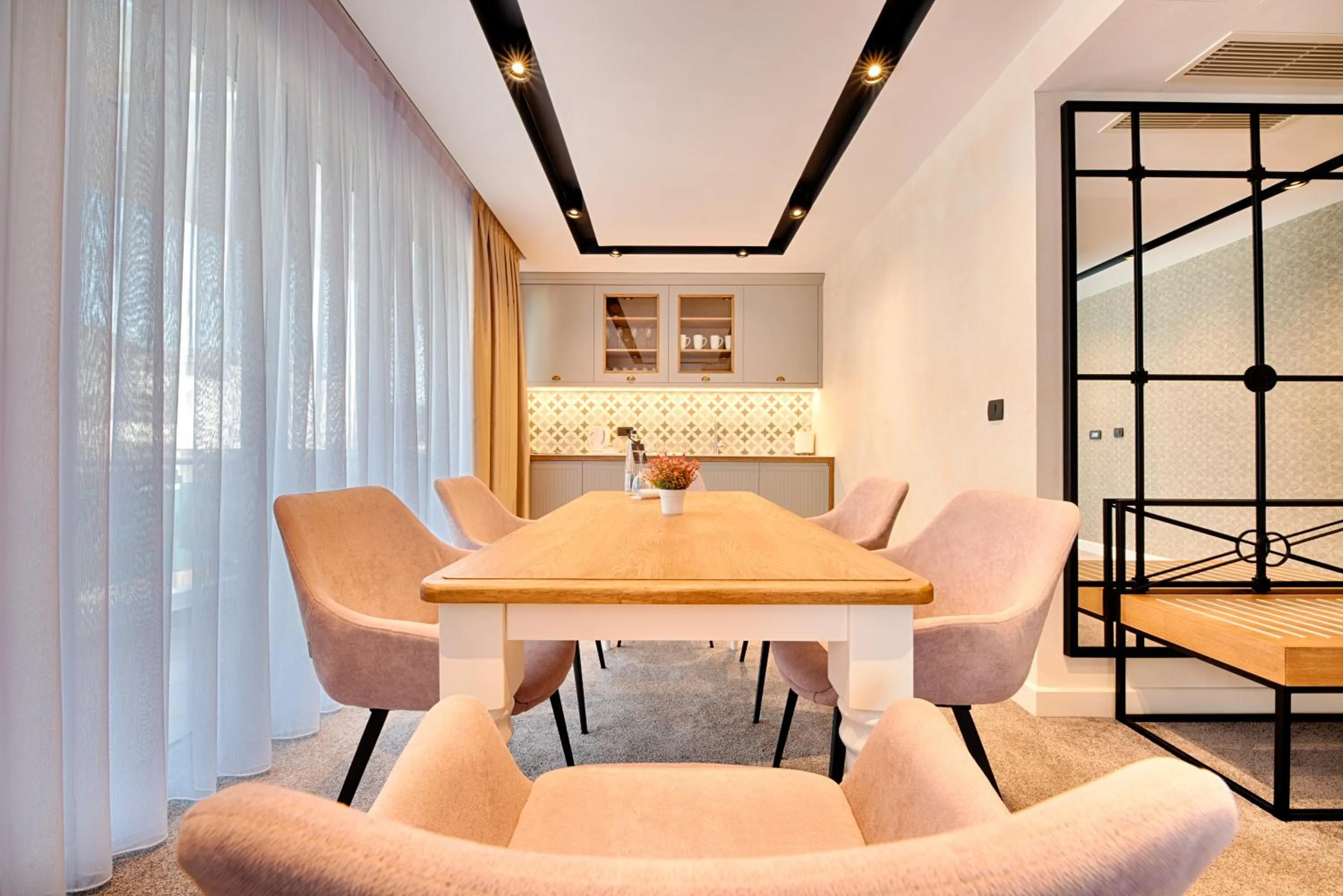 Kitchen or kitchenette in Kalamper Hotel & Spa