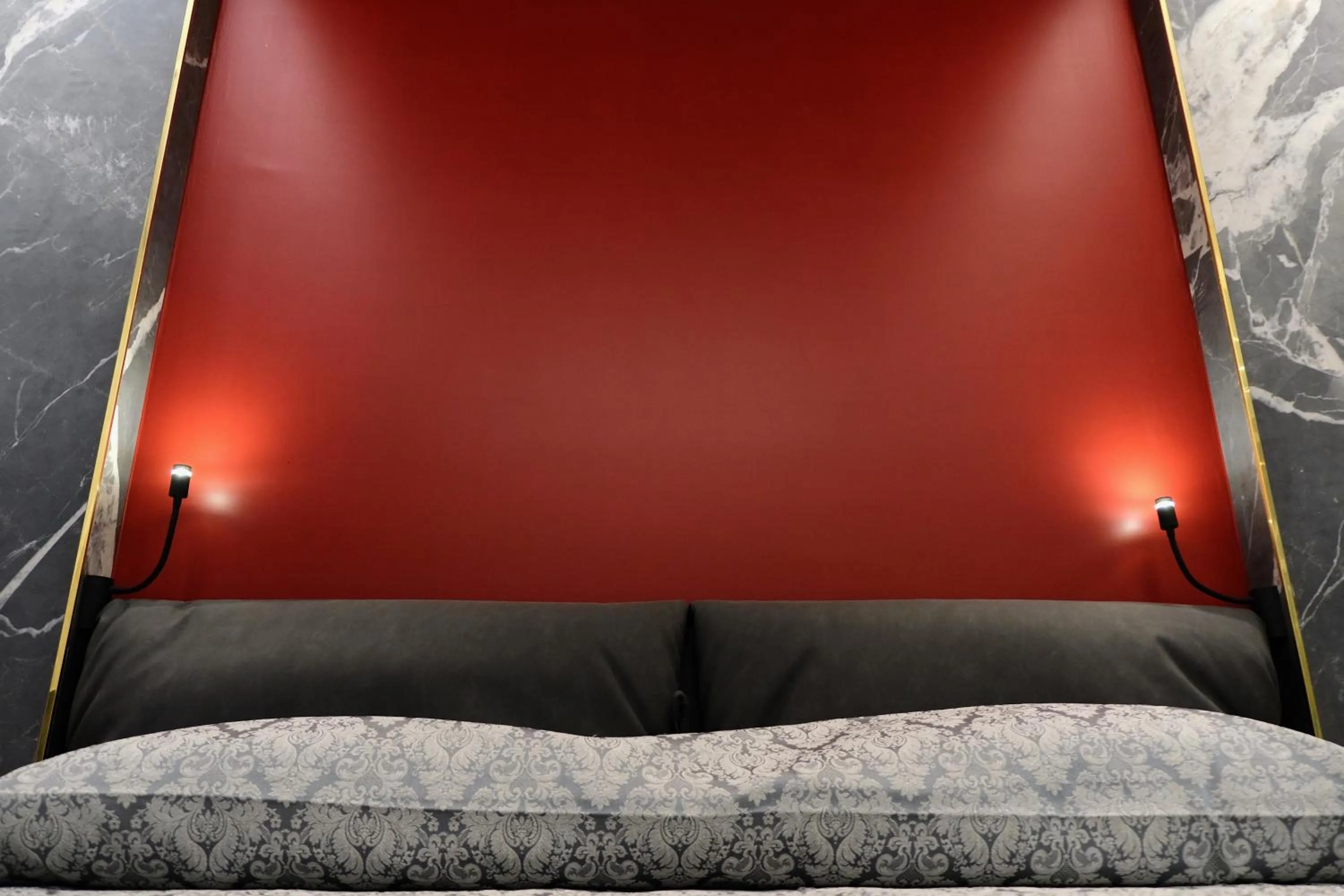 Bed in The Boutique Napoli Suite