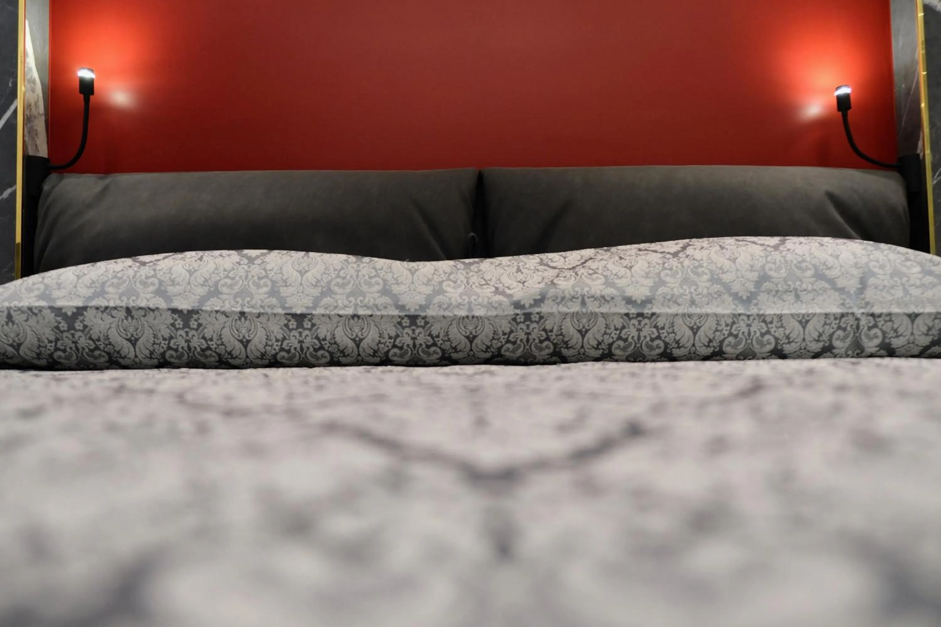 Bed in The Boutique Napoli Suite