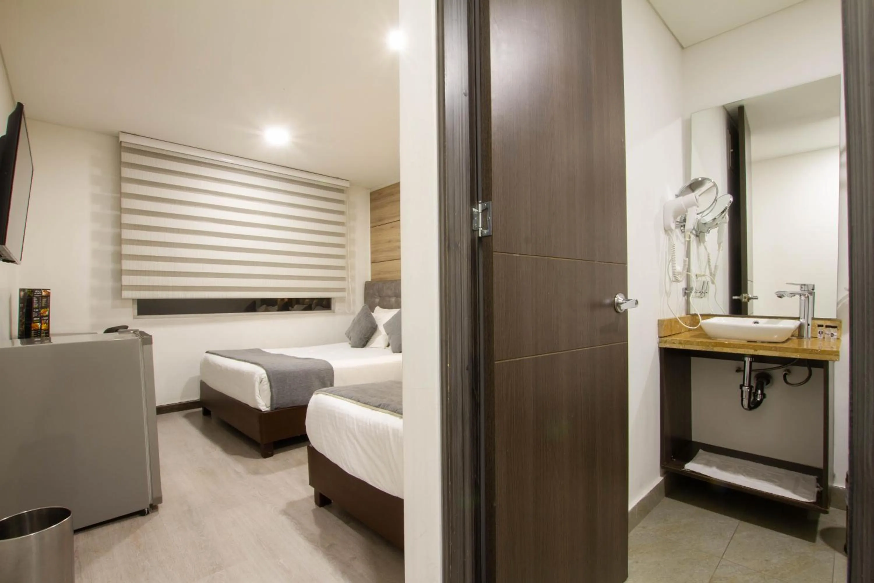 Photo of the whole room, Bed in BOG URBAN HOTEl