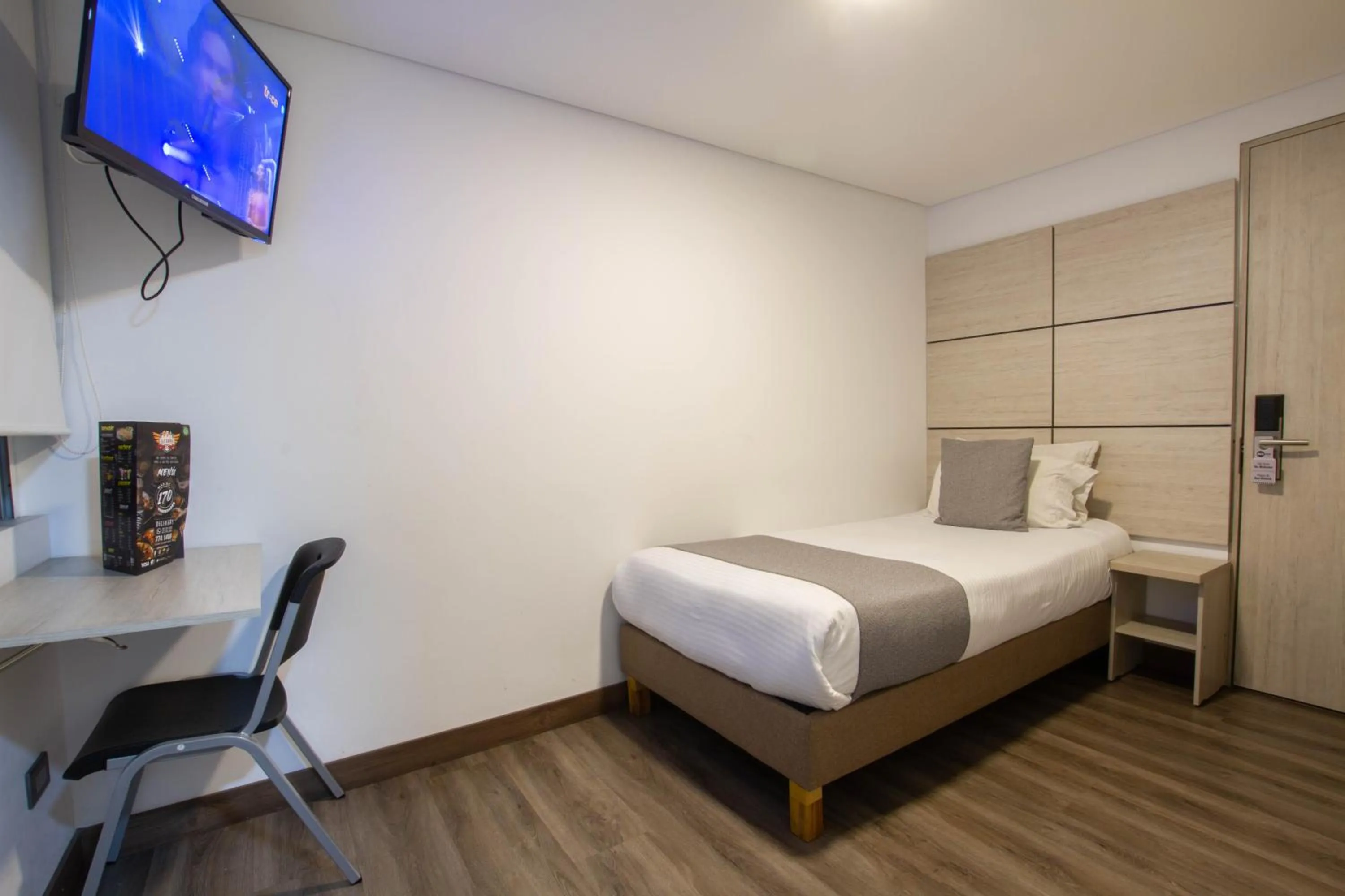 Photo of the whole room, Bed in BOG URBAN HOTEl