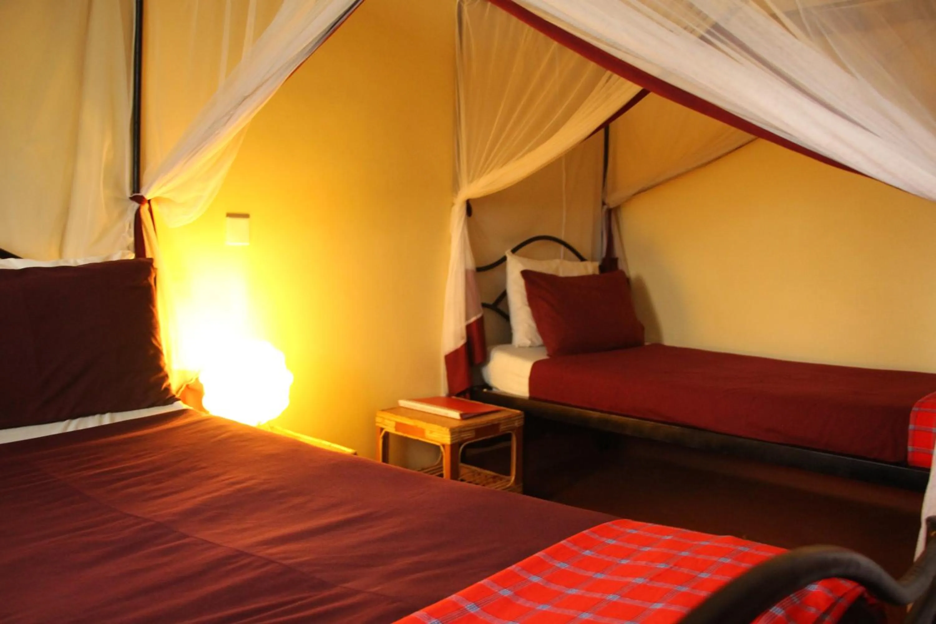 Bed in Red Chilli Hideaway