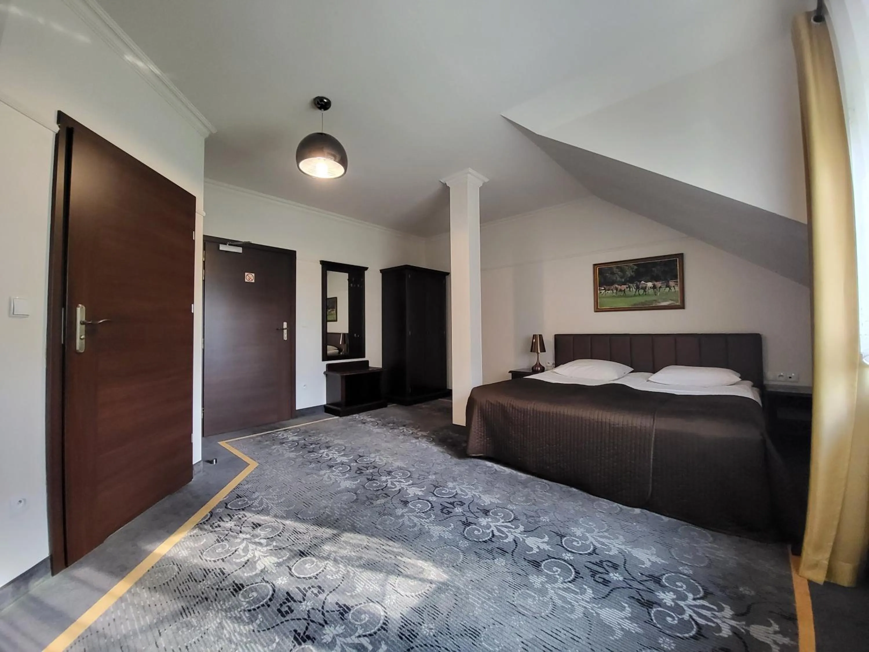 Bed in Na Kamieniu Hotel & Spa