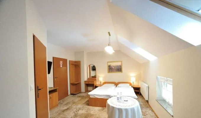 Bed in Na Kamieniu Hotel & Spa