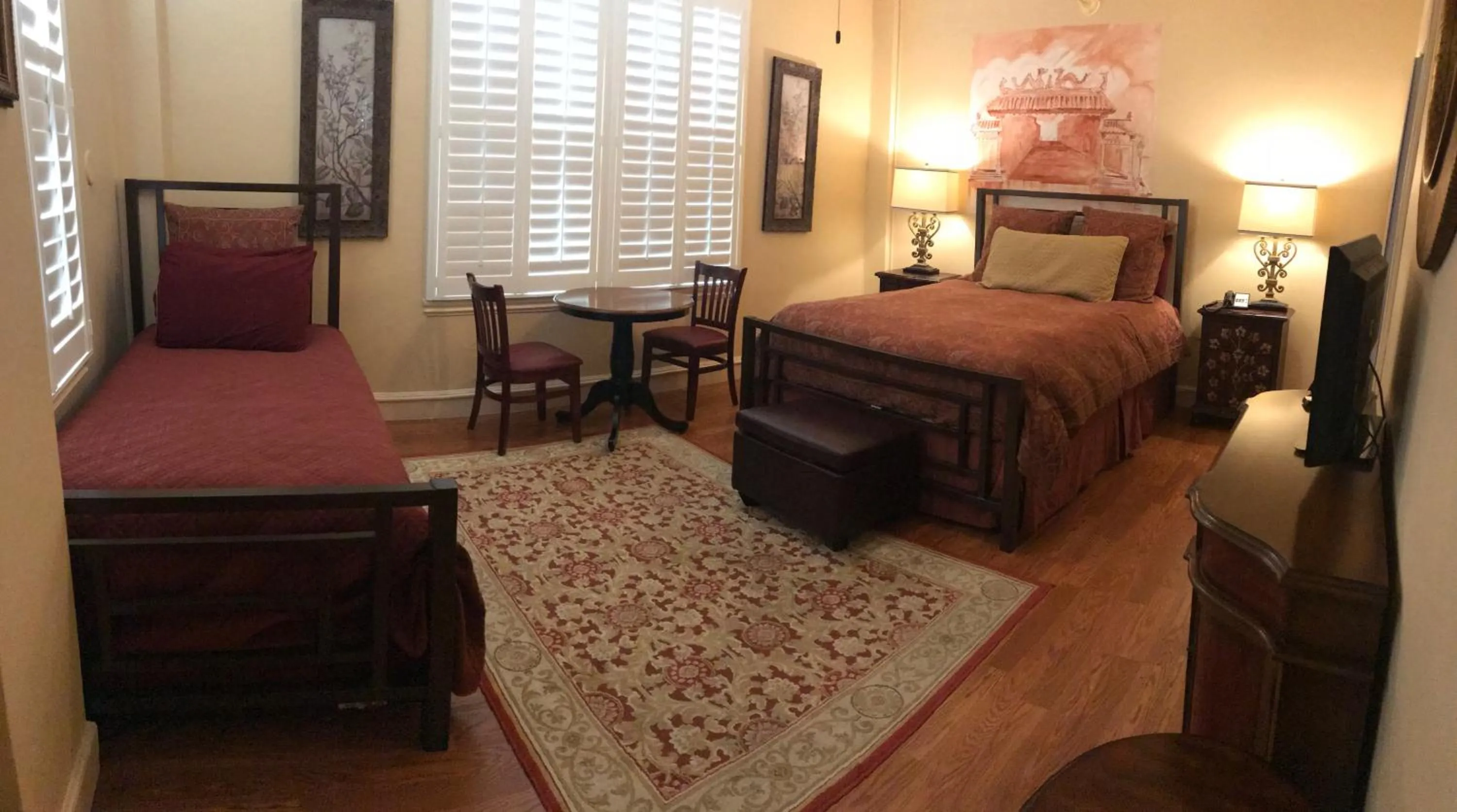 Bed in Mayflower Hotel