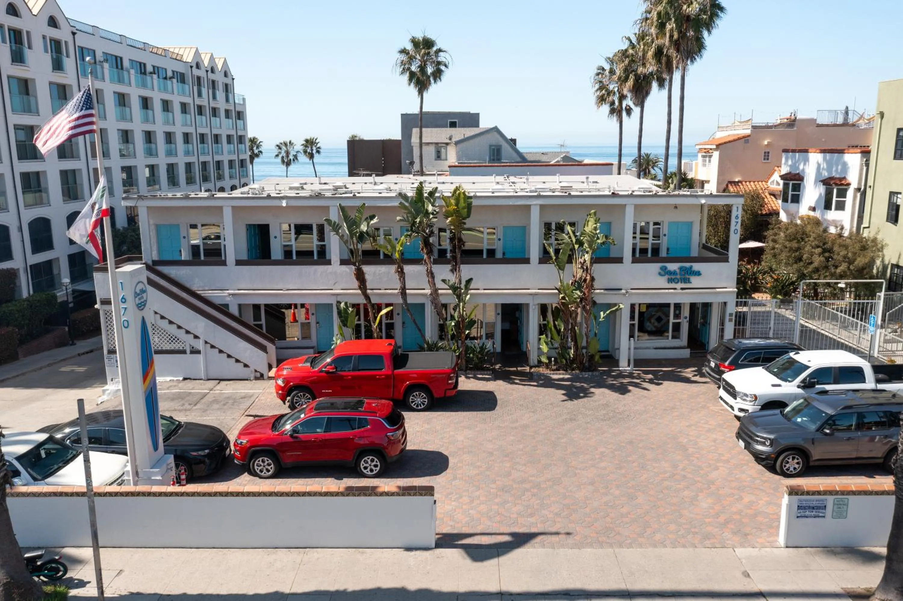 Property building in Sea Blue Hotel