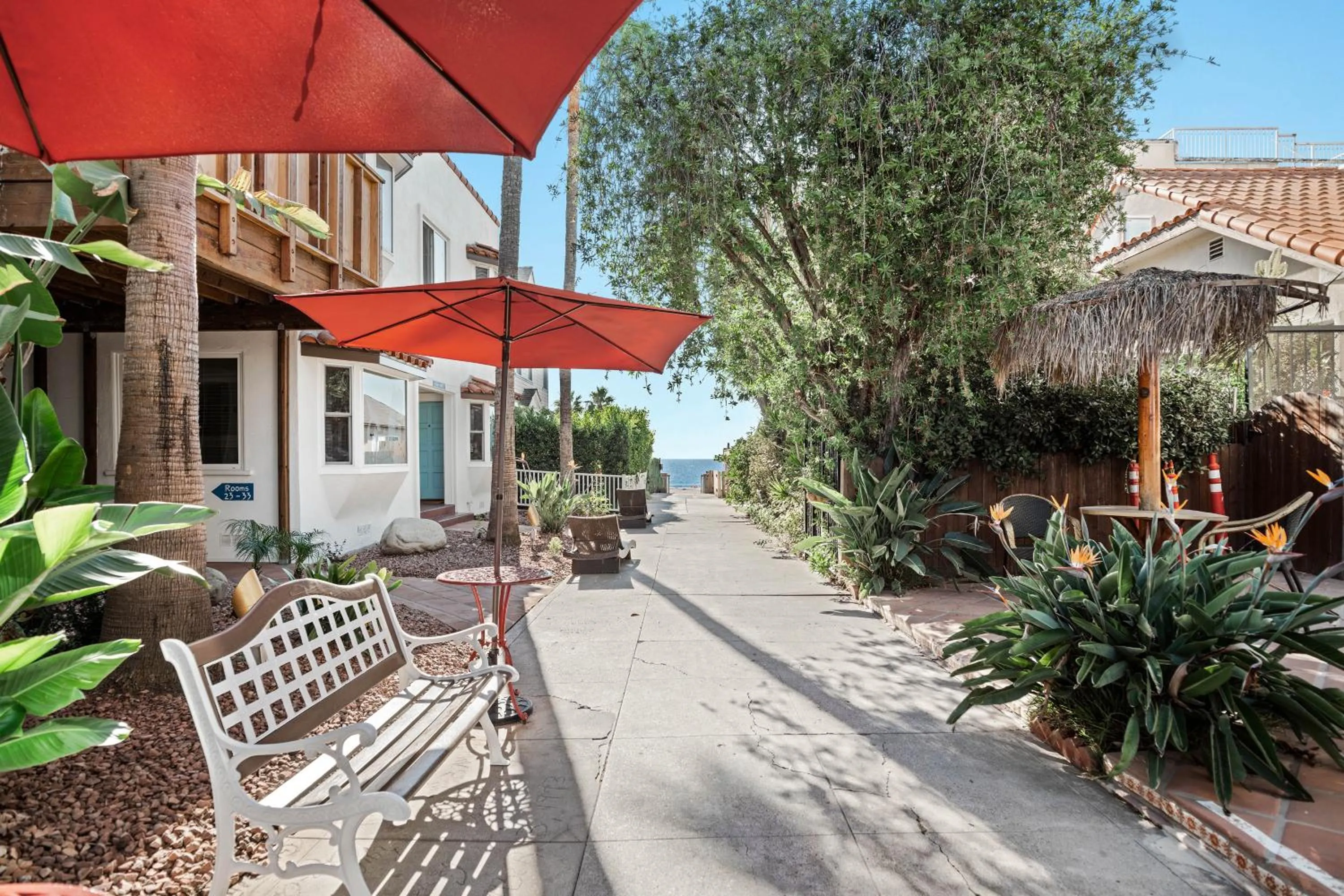 Beach in Sea Blue Hotel