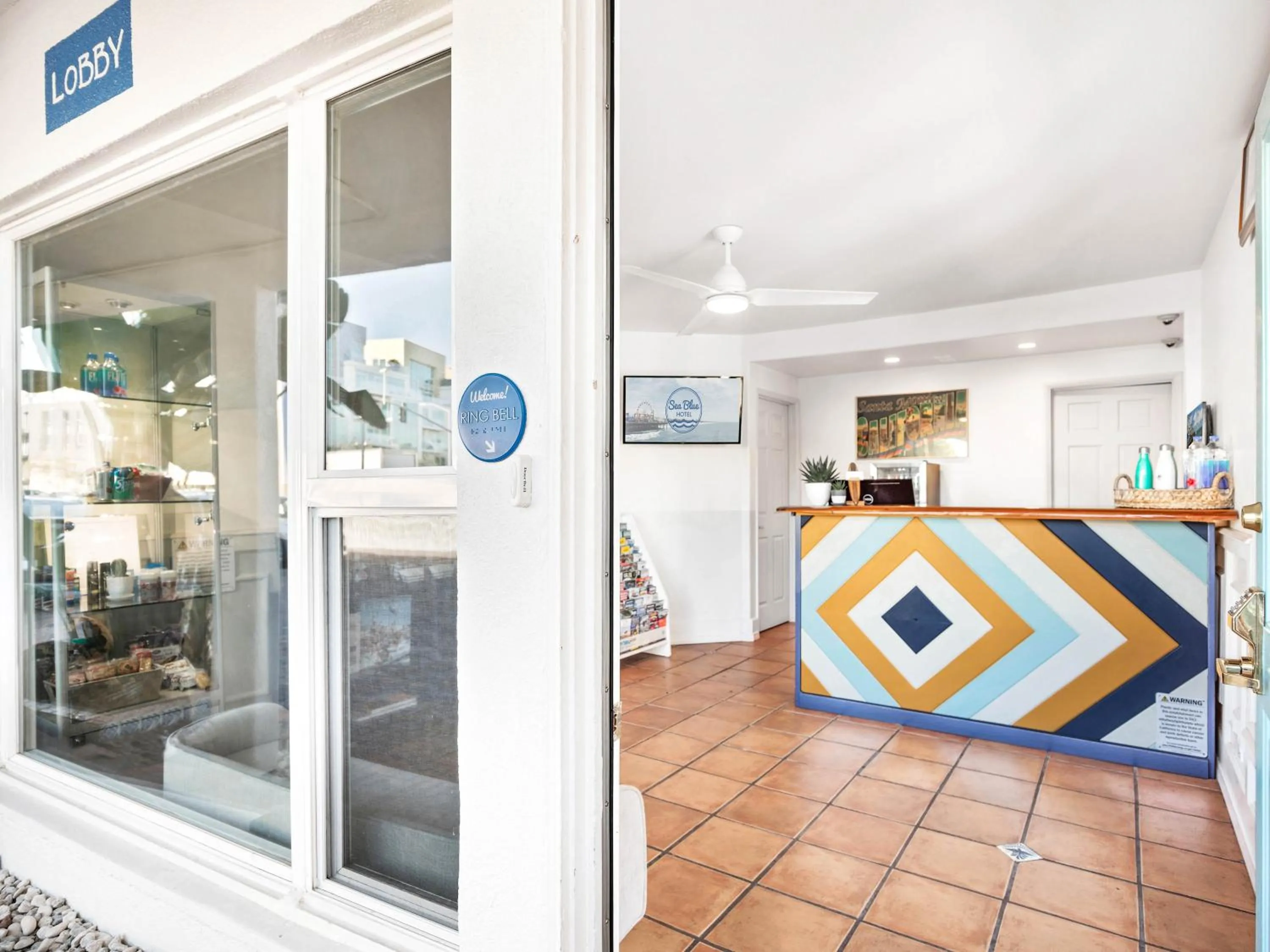 Lobby or reception in Sea Blue Hotel