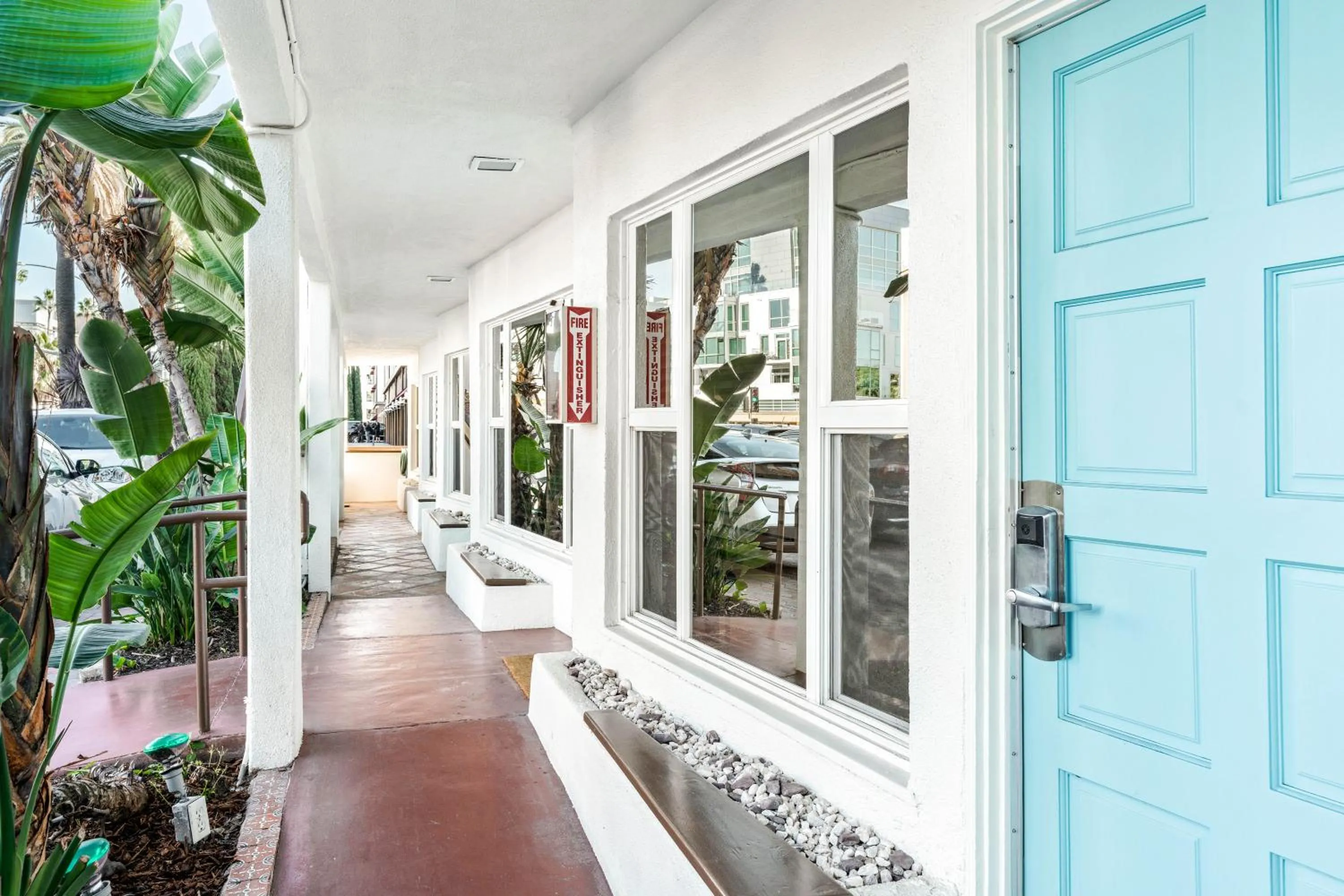 Area and facilities in Sea Blue Hotel