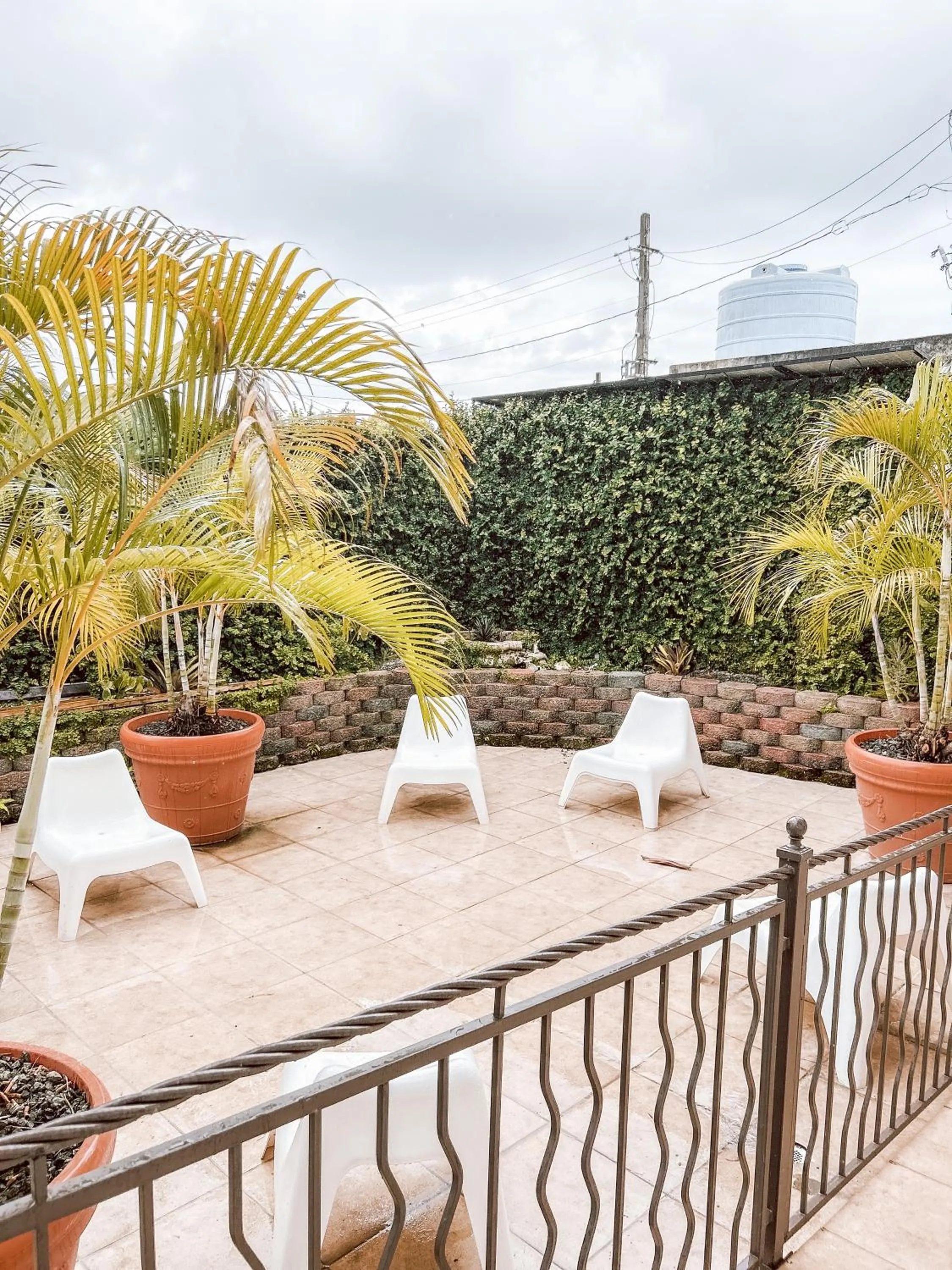 Garden view in Rincon Plaza Hotel