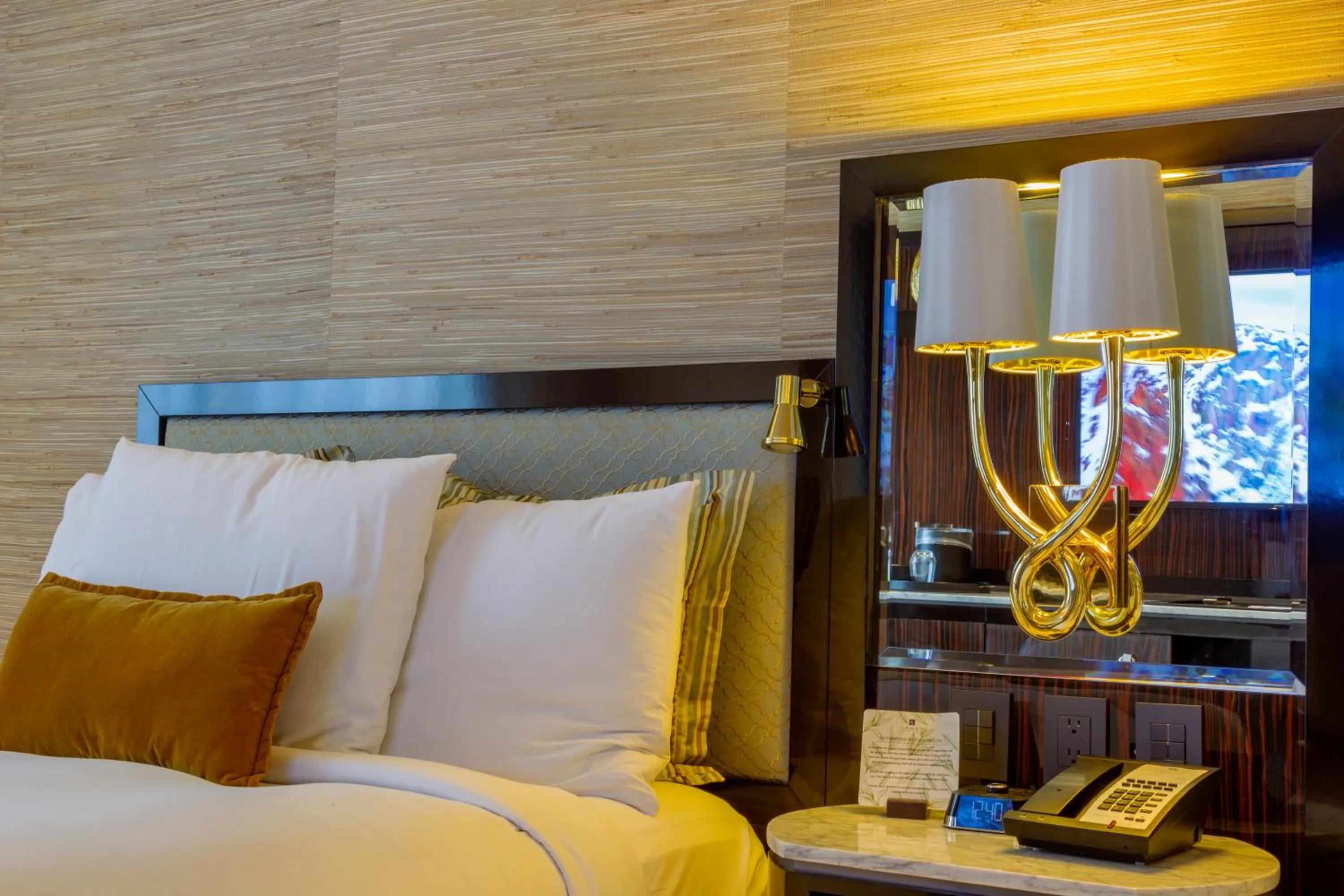 Bed in K Tower Boutique Hotel By Lucerna