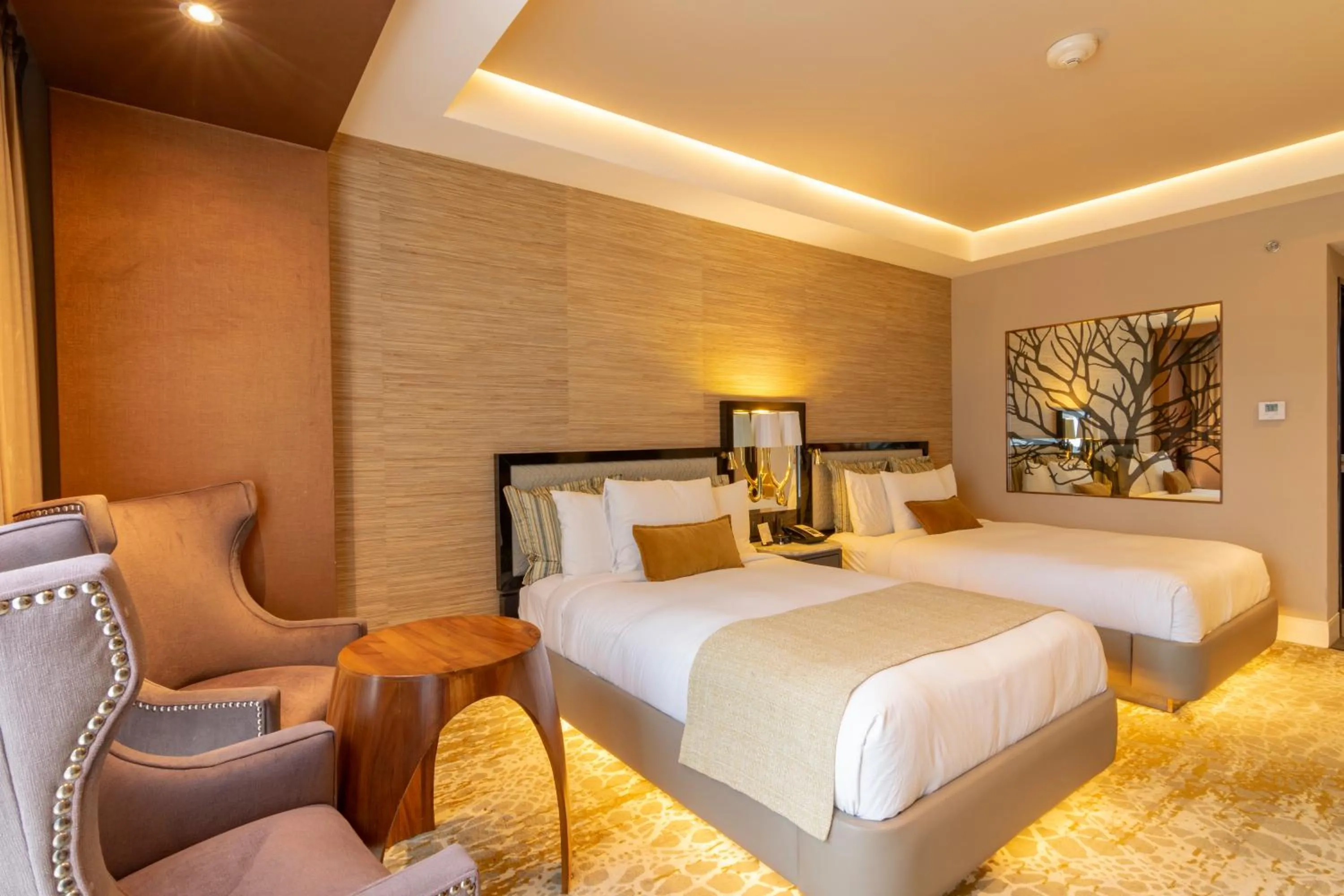 Bed in K Tower Boutique Hotel By Lucerna