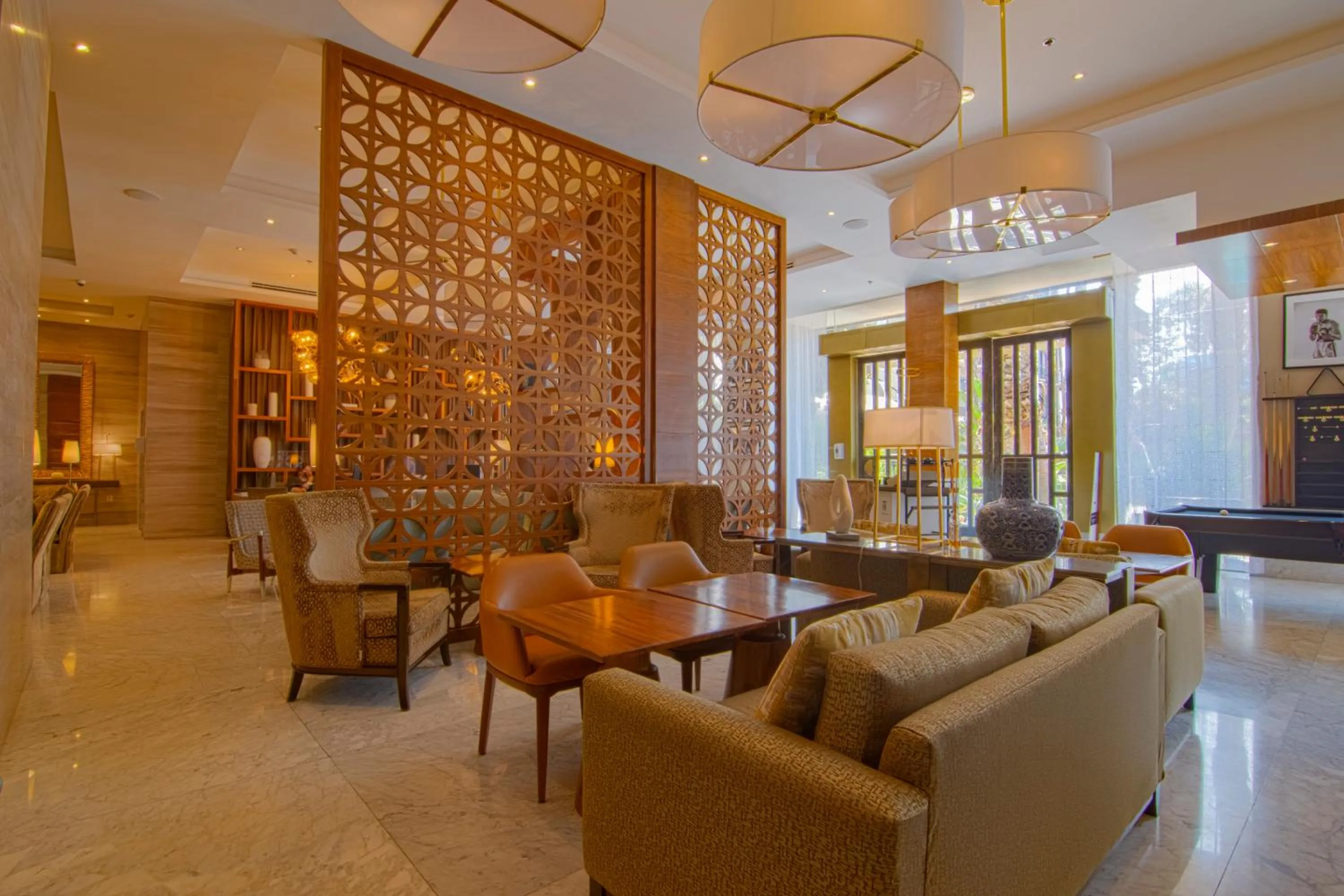 Restaurant/places to eat in K Tower Boutique Hotel By Lucerna