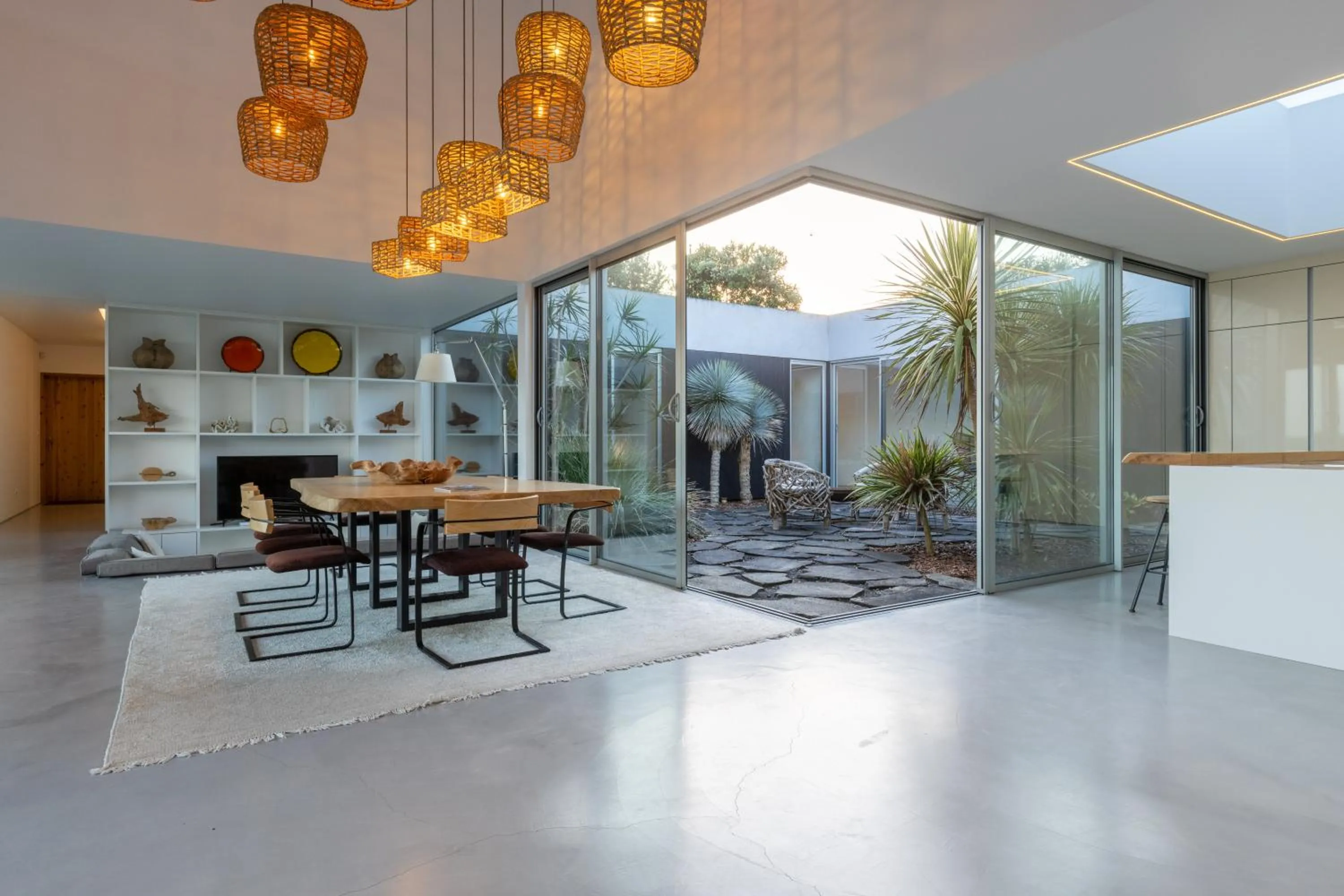 Living room in White Exclusive Suites & Villas