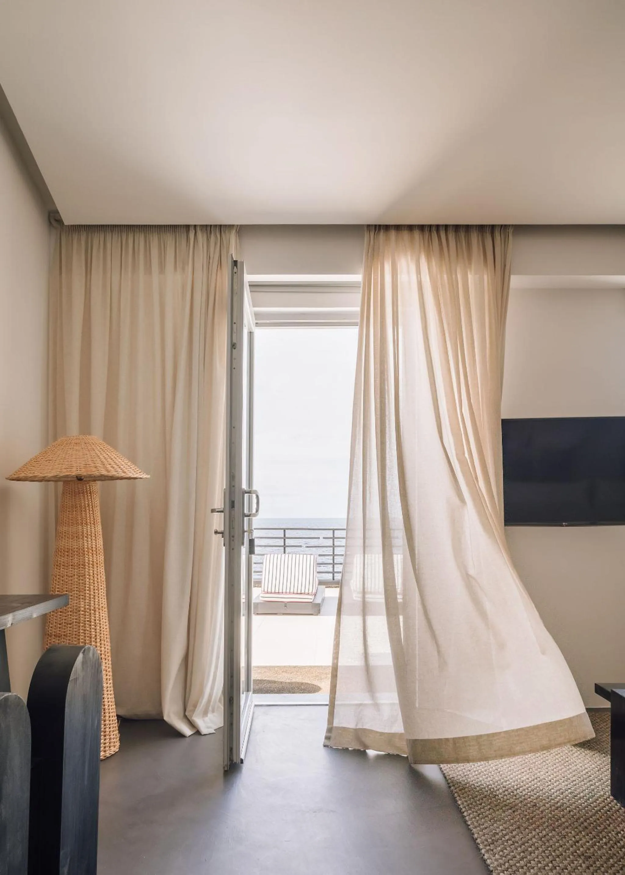 View (from property/room), Bed in White Exclusive Suites & Villas