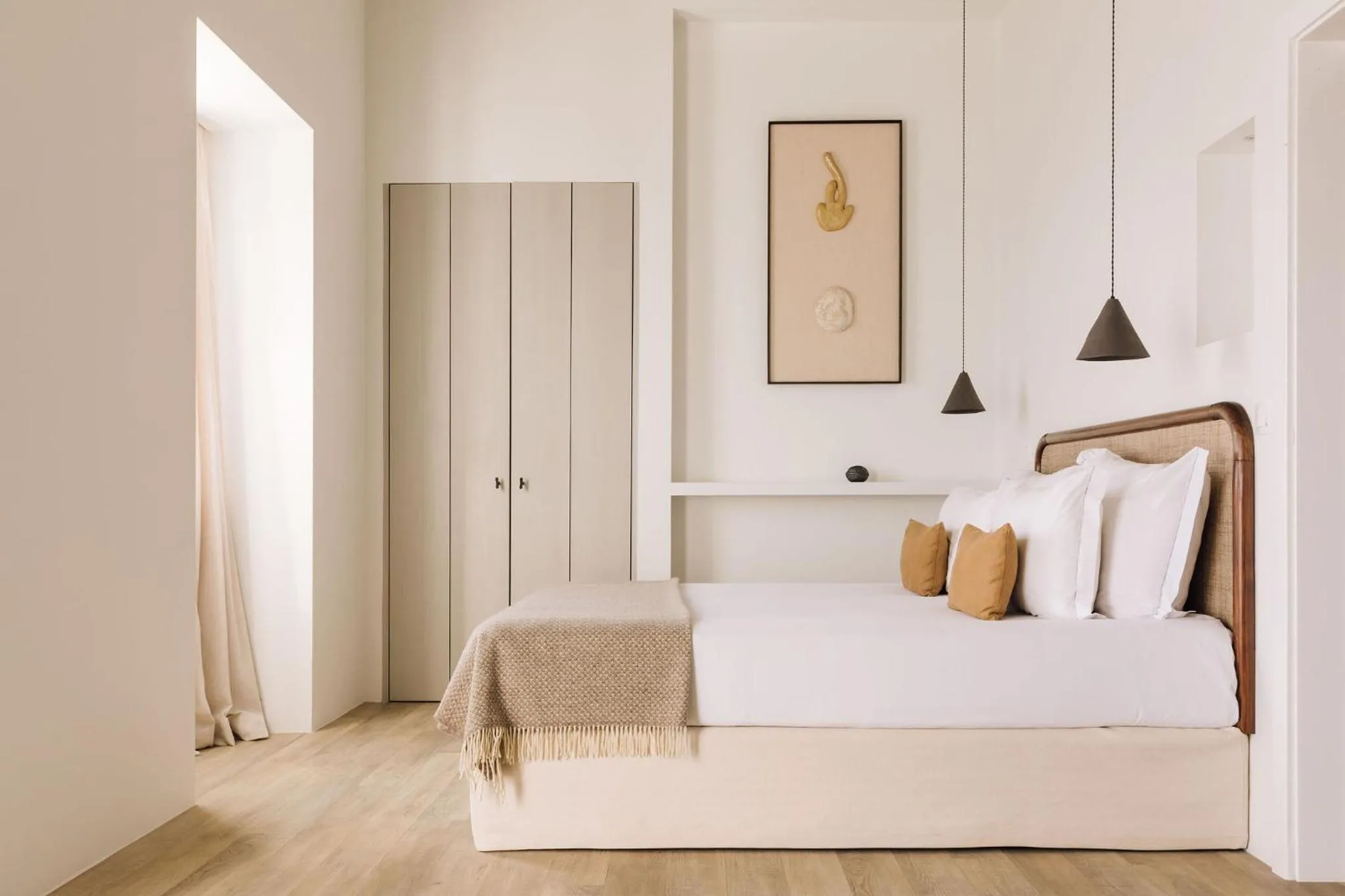 Bedroom, Bed in White Exclusive Suites & Villas