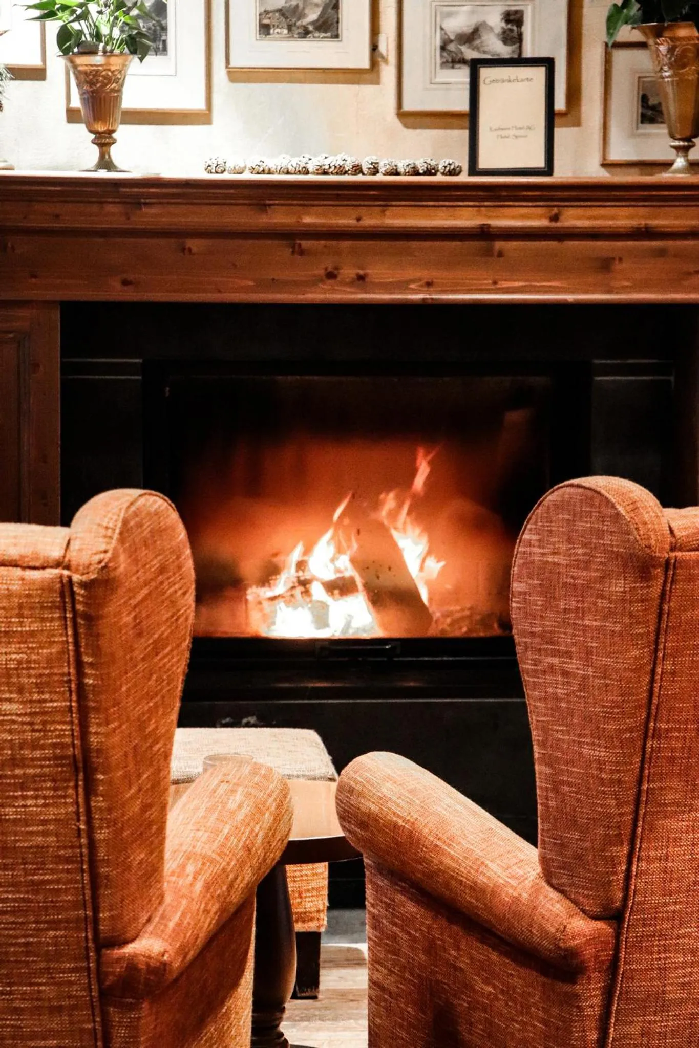 Lobby or reception in Hotel Spinne Grindelwald