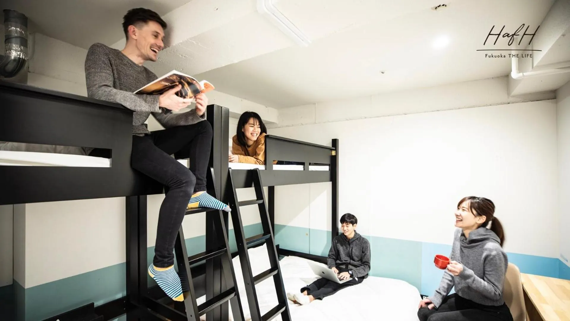 People, Family in HafH Fukuoka THE LIFE