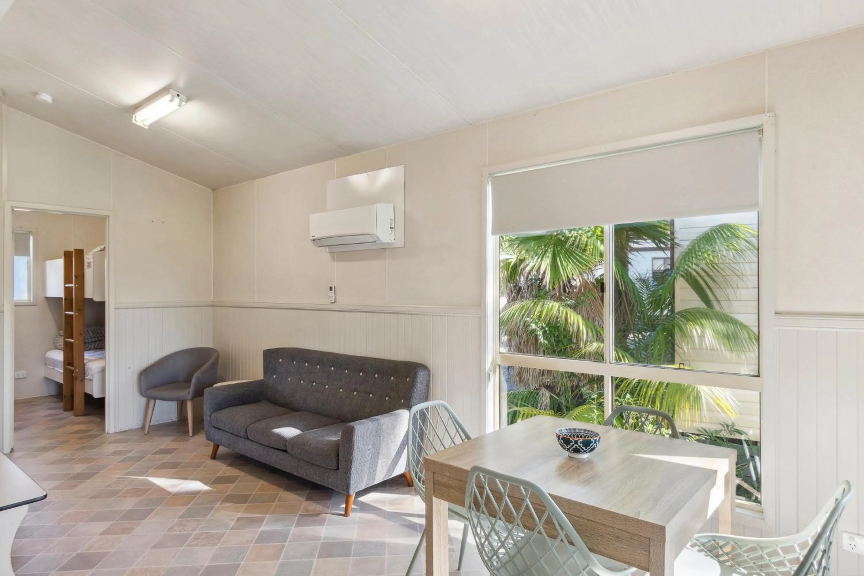 Living room in Mittagong Holiday Park