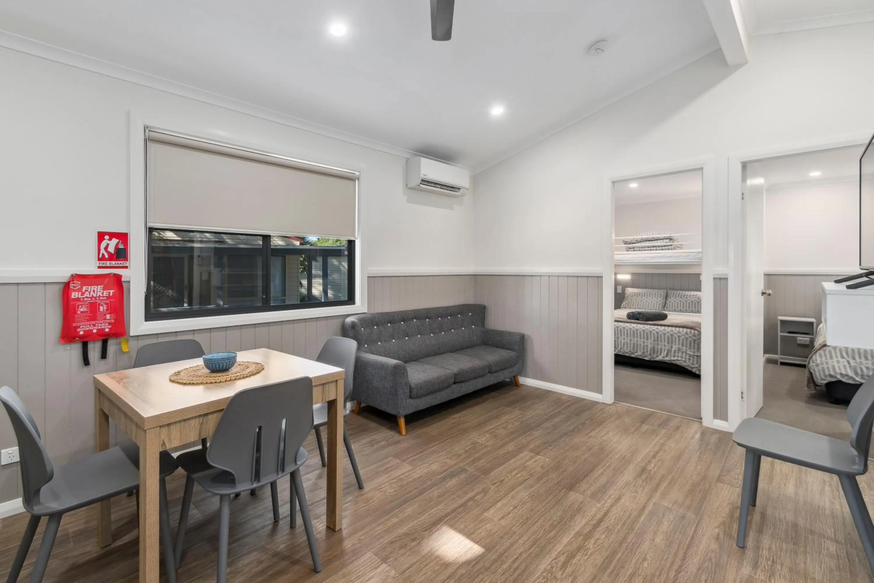 Living room in Mittagong Holiday Park