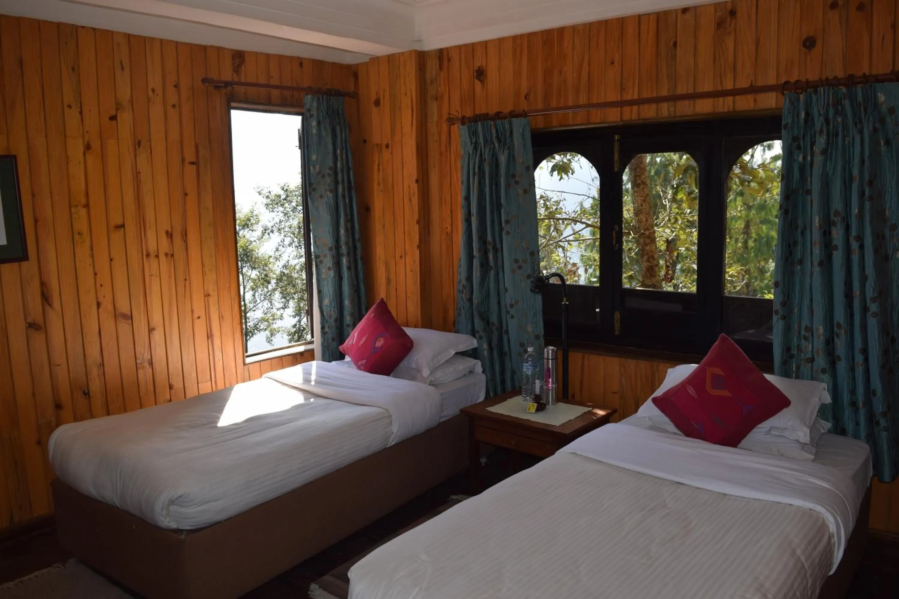 Garden view, Bed in The Fort Resort