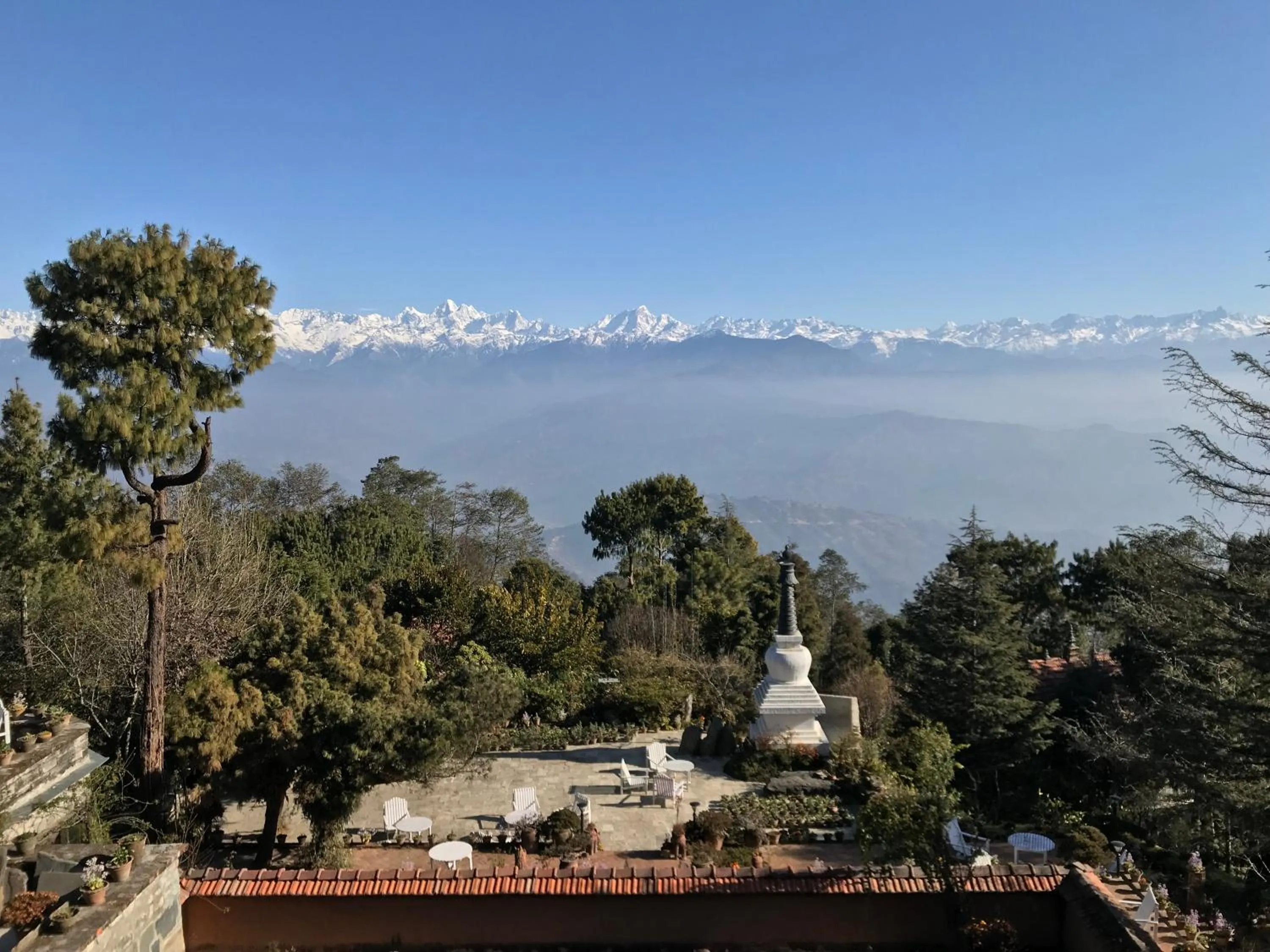 Garden view in The Fort Resort