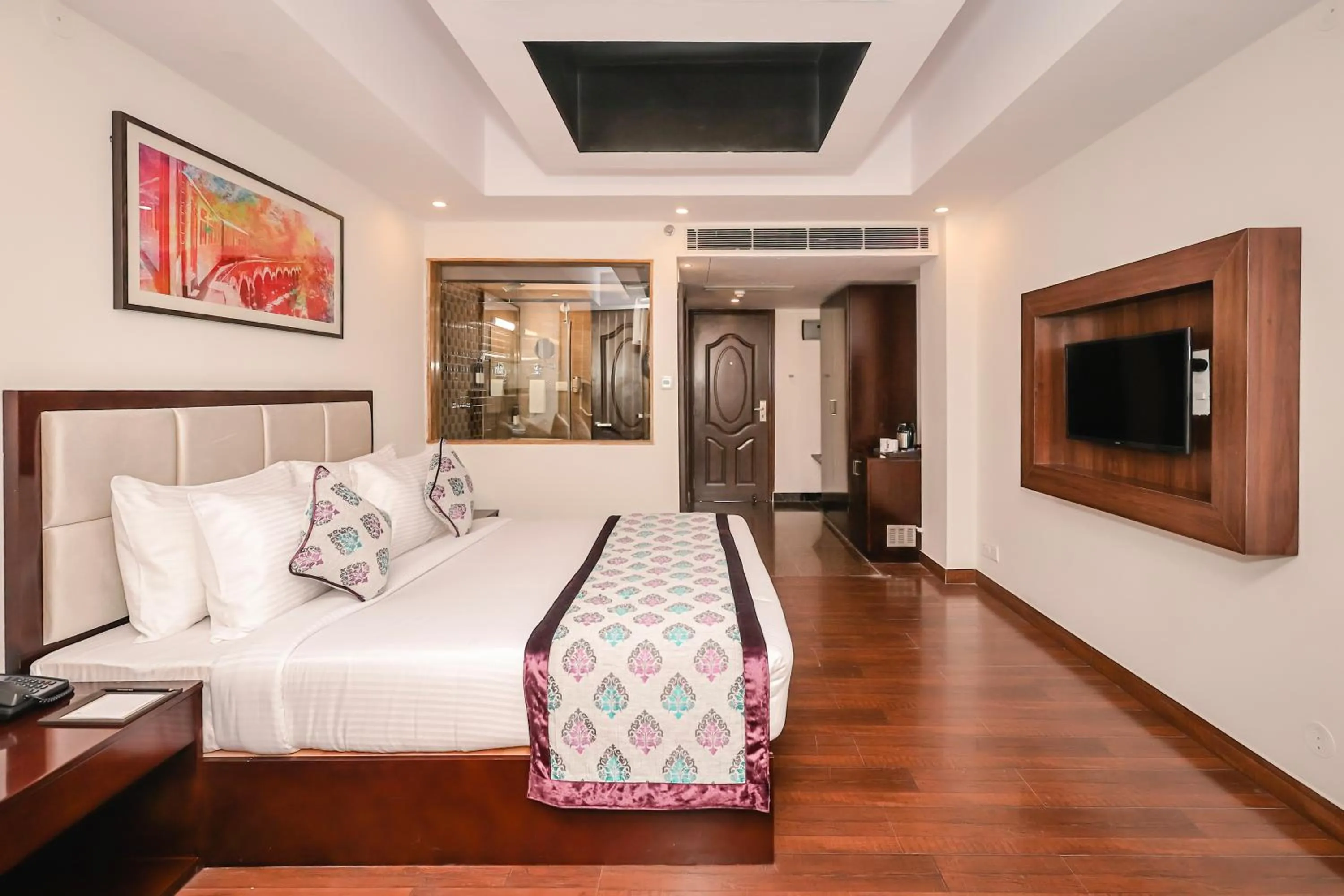 Bed in Regenta Resort MARS Valley View Shoghi