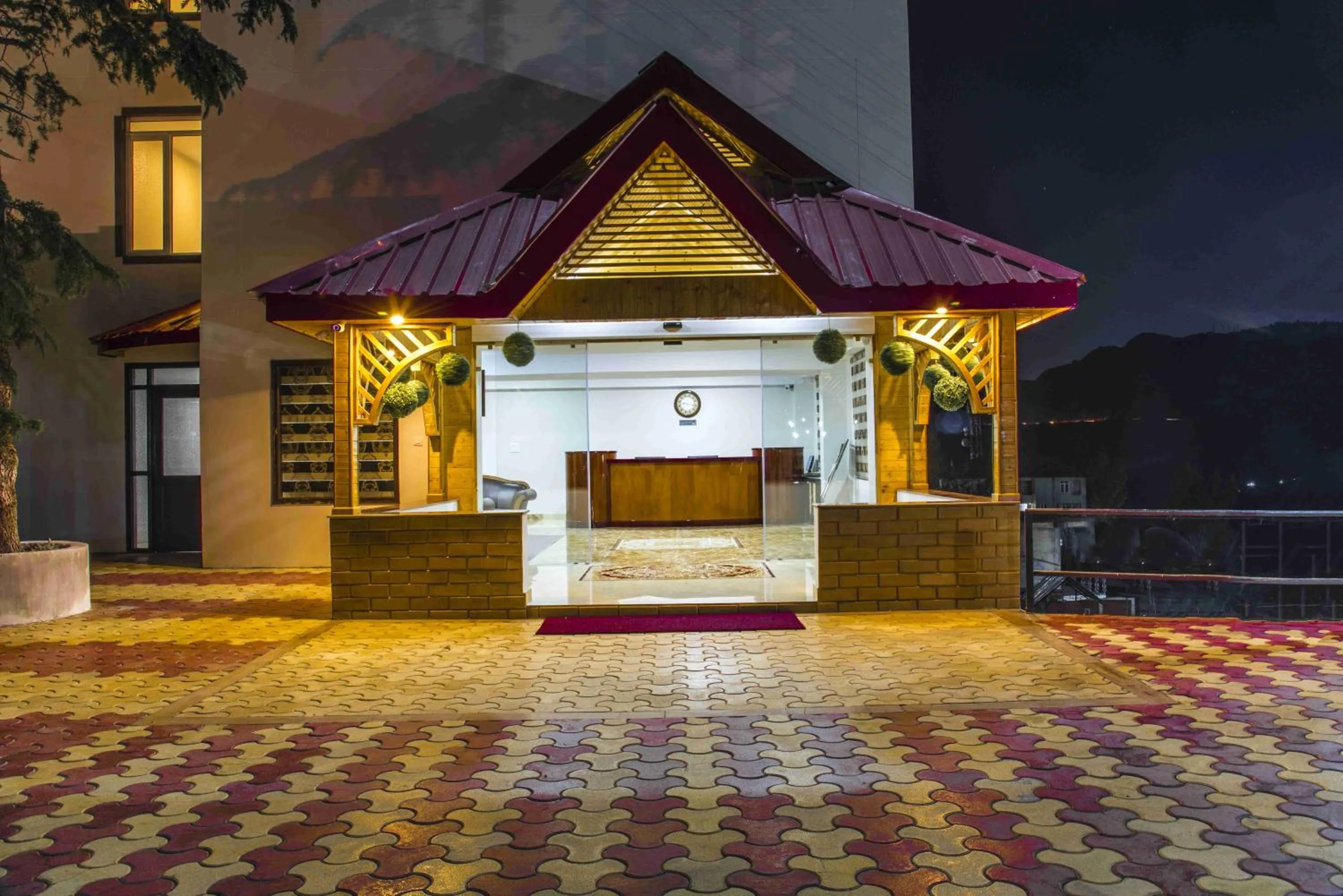 Facade/entrance in Regenta Resort MARS Valley View Shoghi