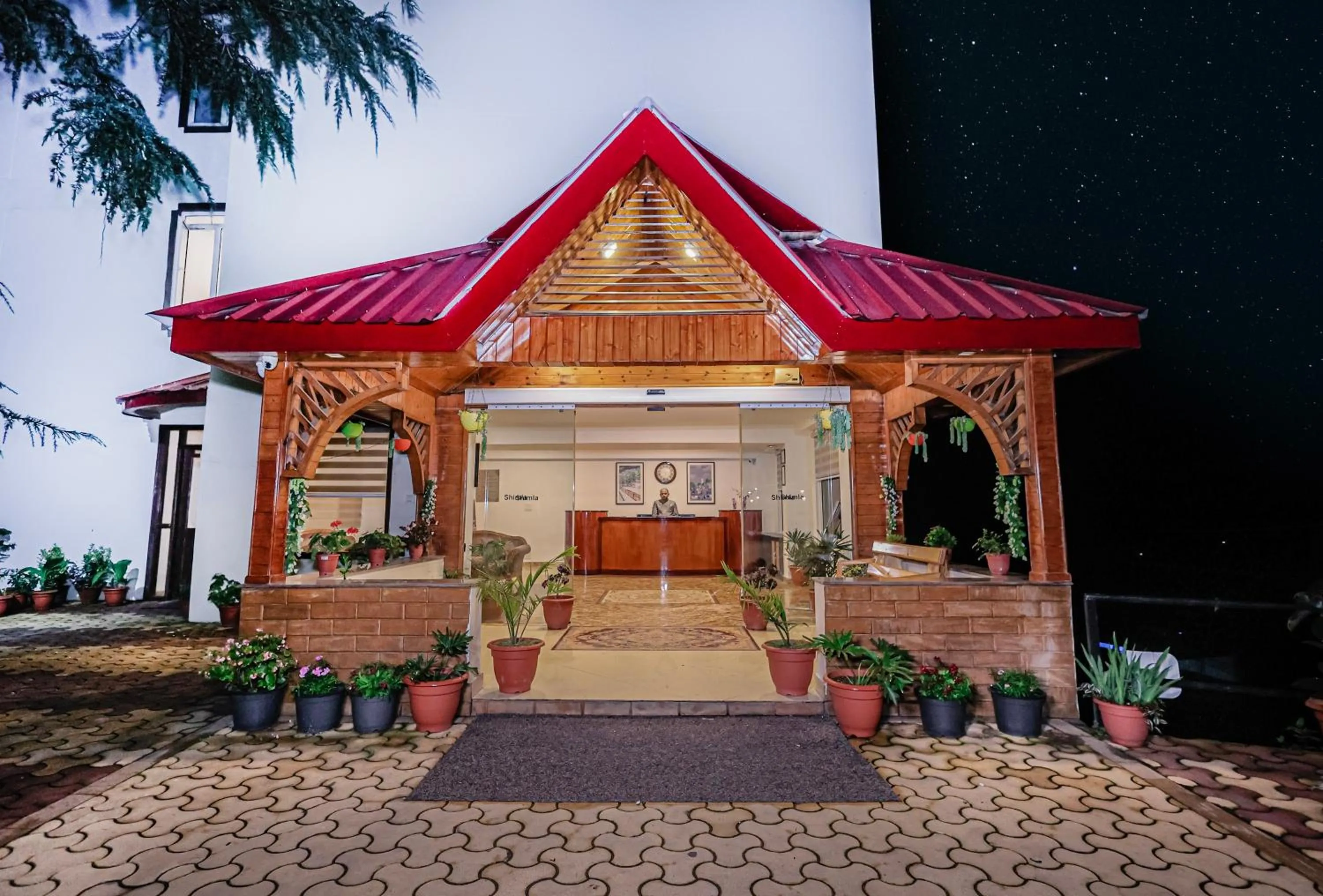 Facade/entrance in Regenta Resort MARS Valley View Shoghi