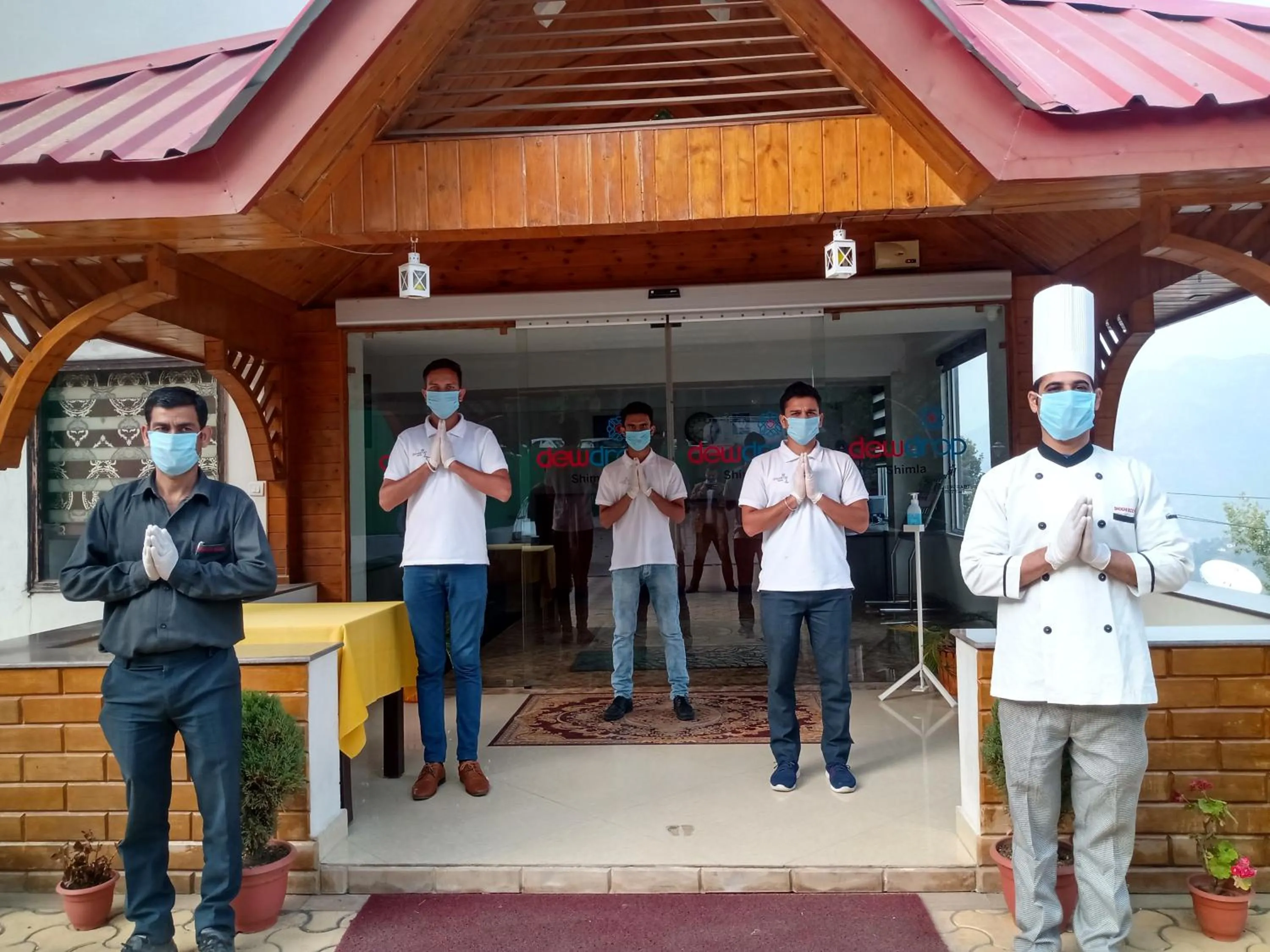 Facade/entrance in Regenta Resort MARS Valley View Shoghi