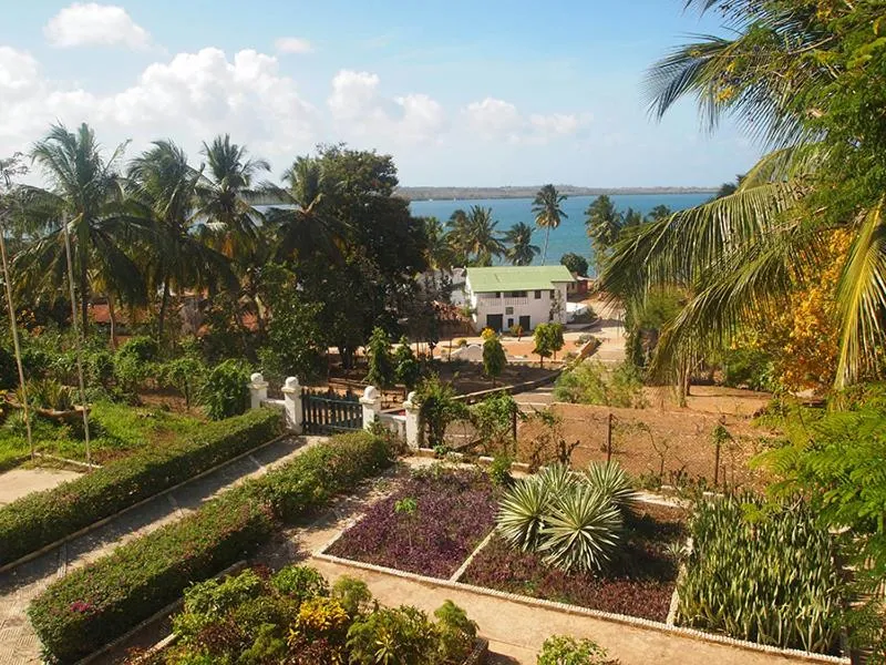 Garden in The Old Boma Hotel